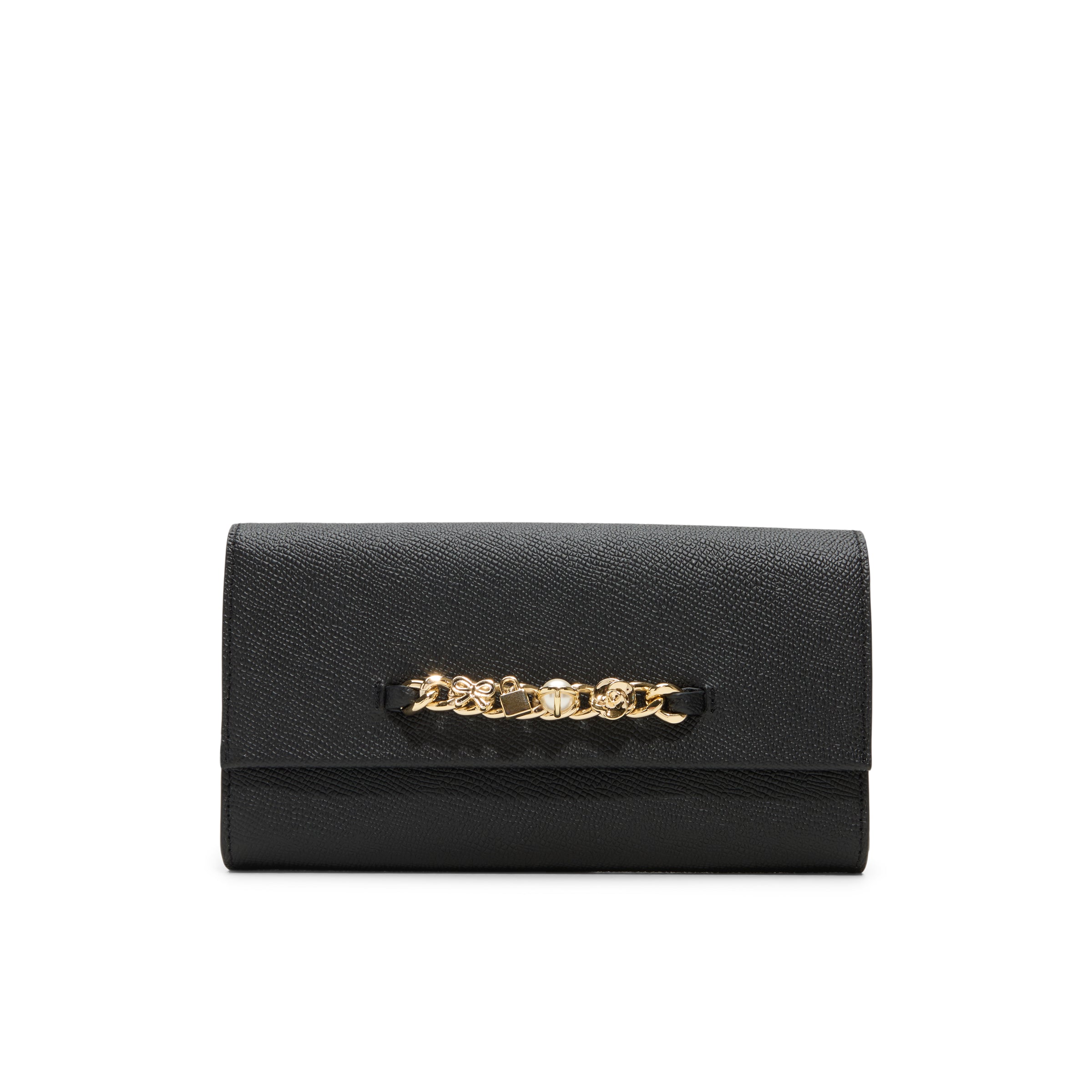 Black Charm Wallet On A Chain Evie Ted Baker US