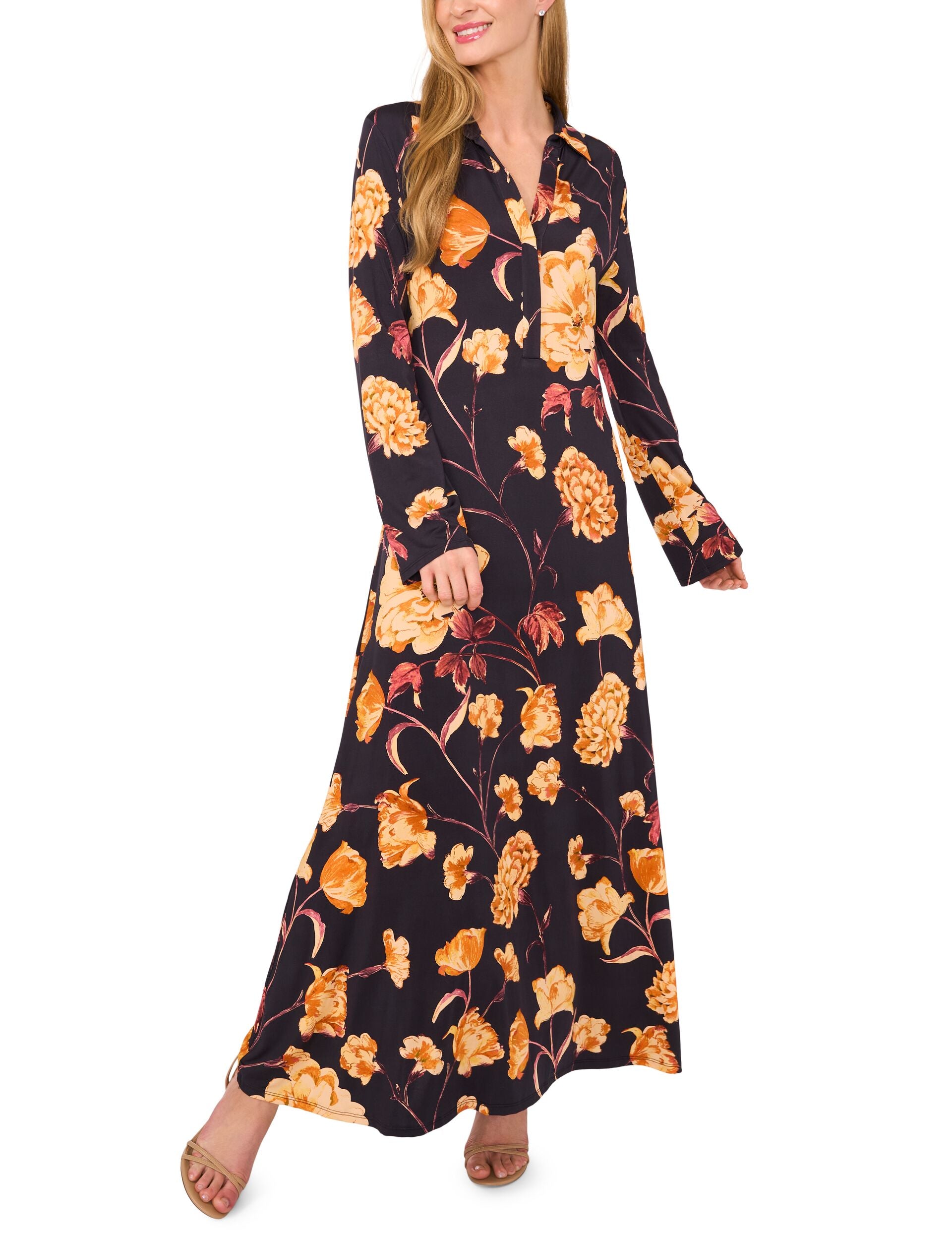 【新品】Ted Baker Balloon Sleeve Maxi Dress 新品】Ted Baker Balloon Sleeve Maxi Dress