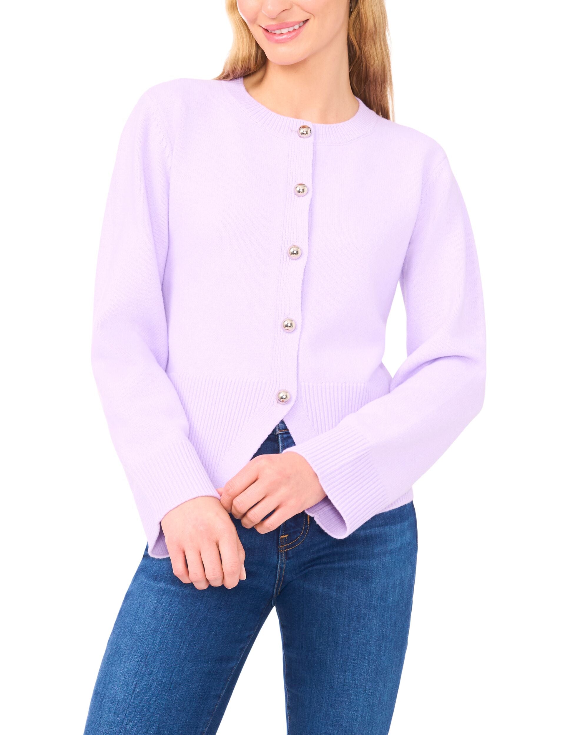THETOE TOÉ Baker Cardigan lavender TOÉ Baker Cardigan – THE TOÉ
