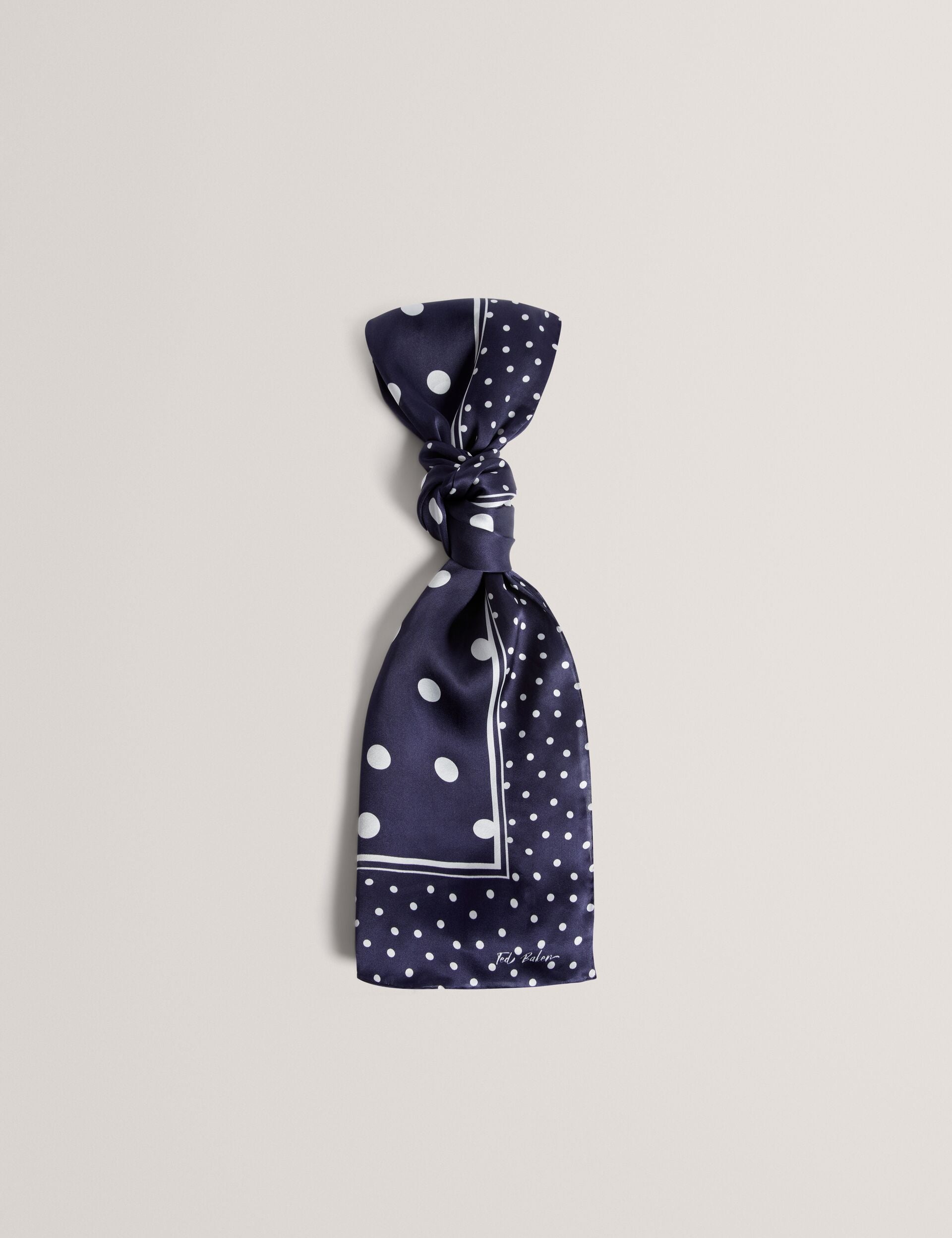 Polka Dot Ted Baker Mens Scarf Sale Buy Reiss Black/White Gibson
