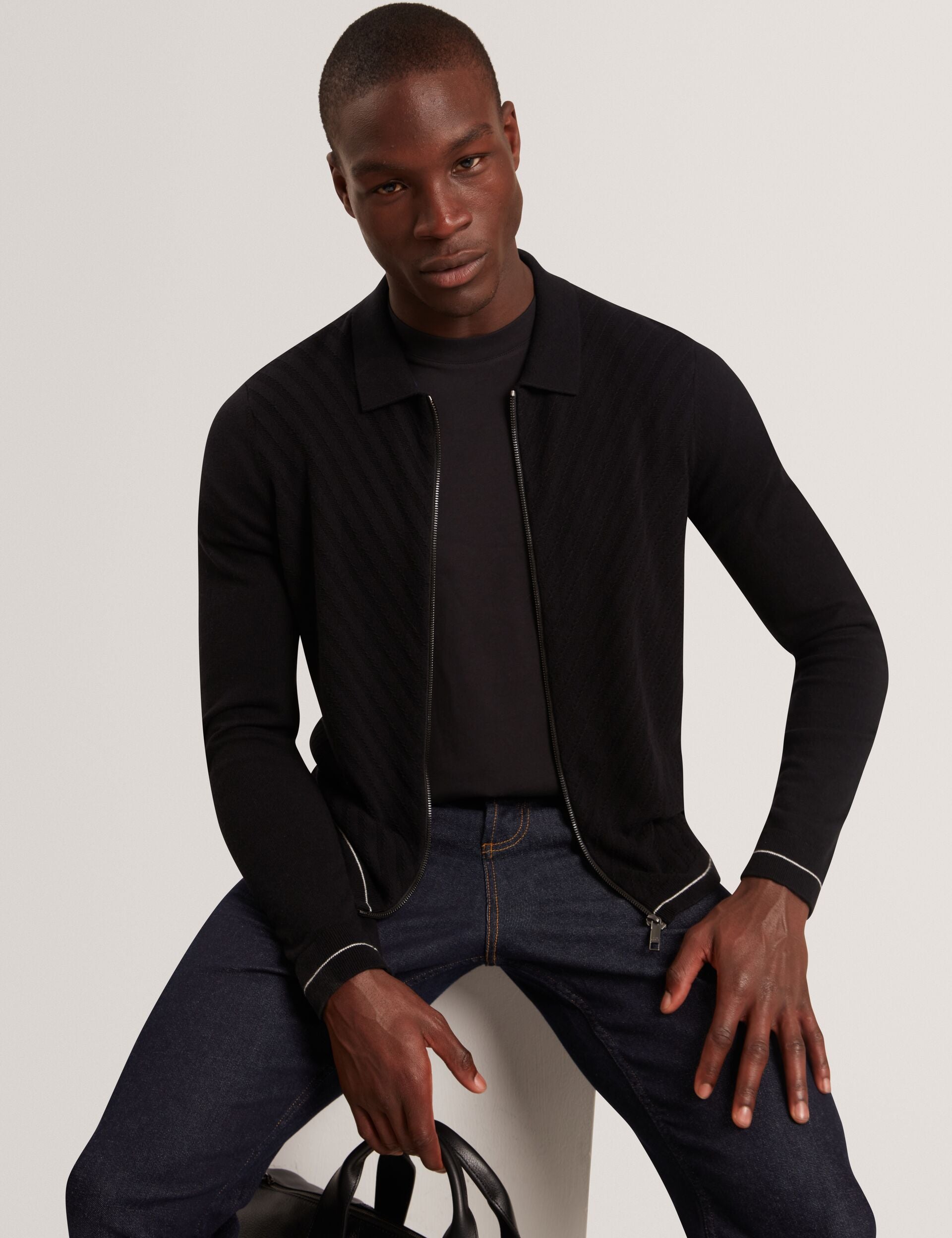 TED BAKER セーター カーディガン ブルゾン Embroidered Cardigan by Ted Baker London | Rent the Runway