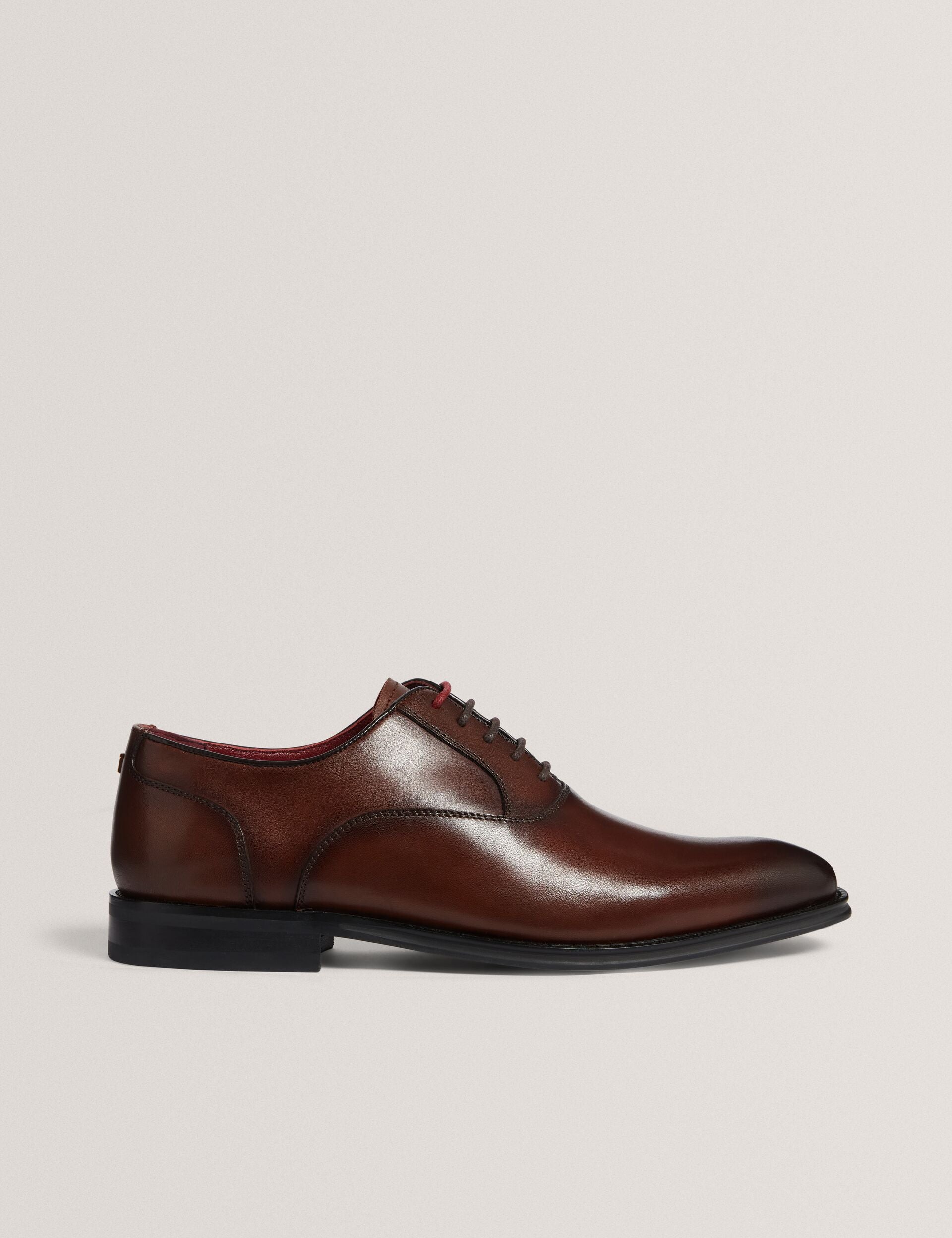 Smooth Leather Lace-up Derby Shoes | Wylden | Ted Baker UK Smooth Leather Lace-up Derby Shoes | Wylden | Ted Baker UK