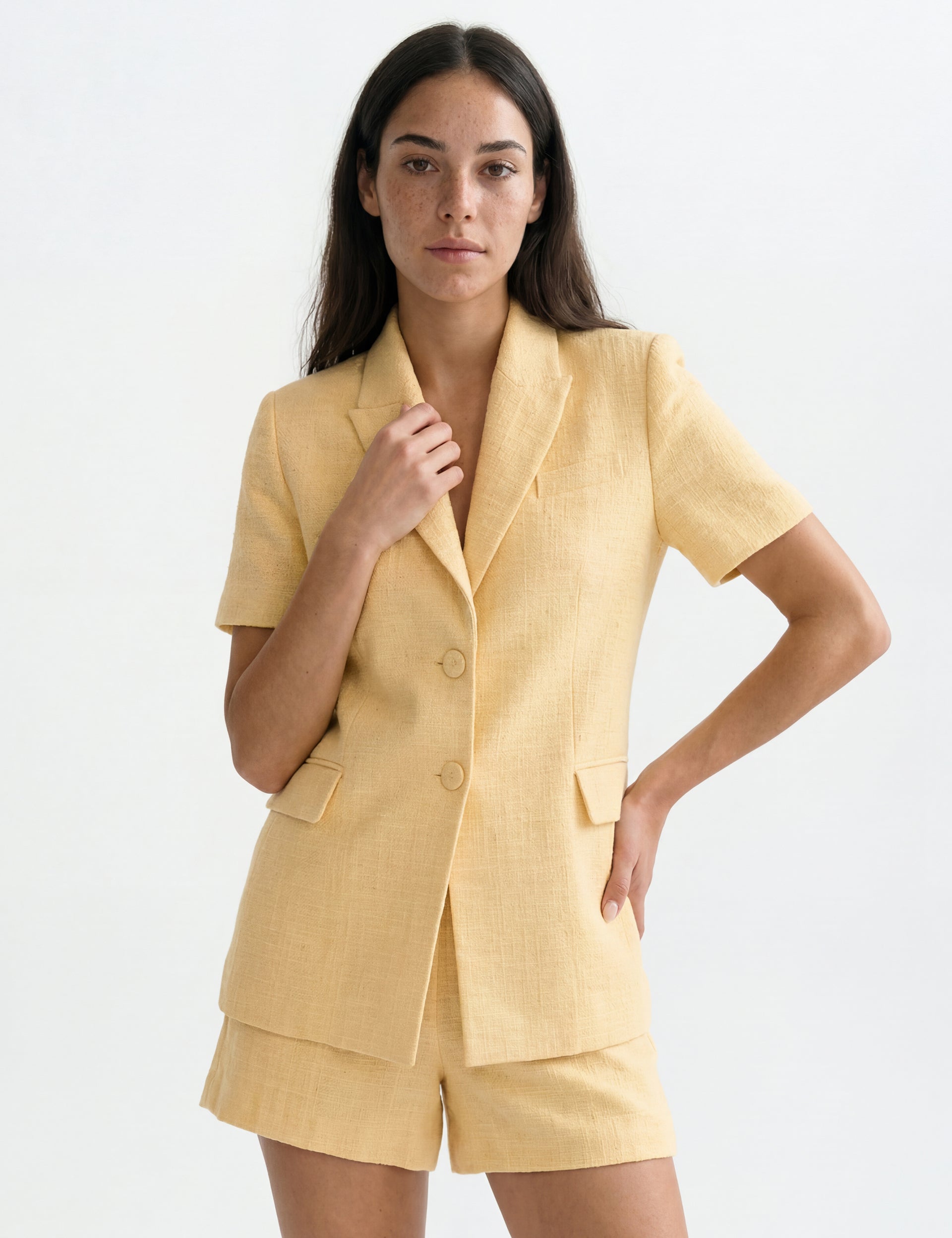 Tailored Short Sleeve Woven Blazer | Eugenia | Ted Baker US
