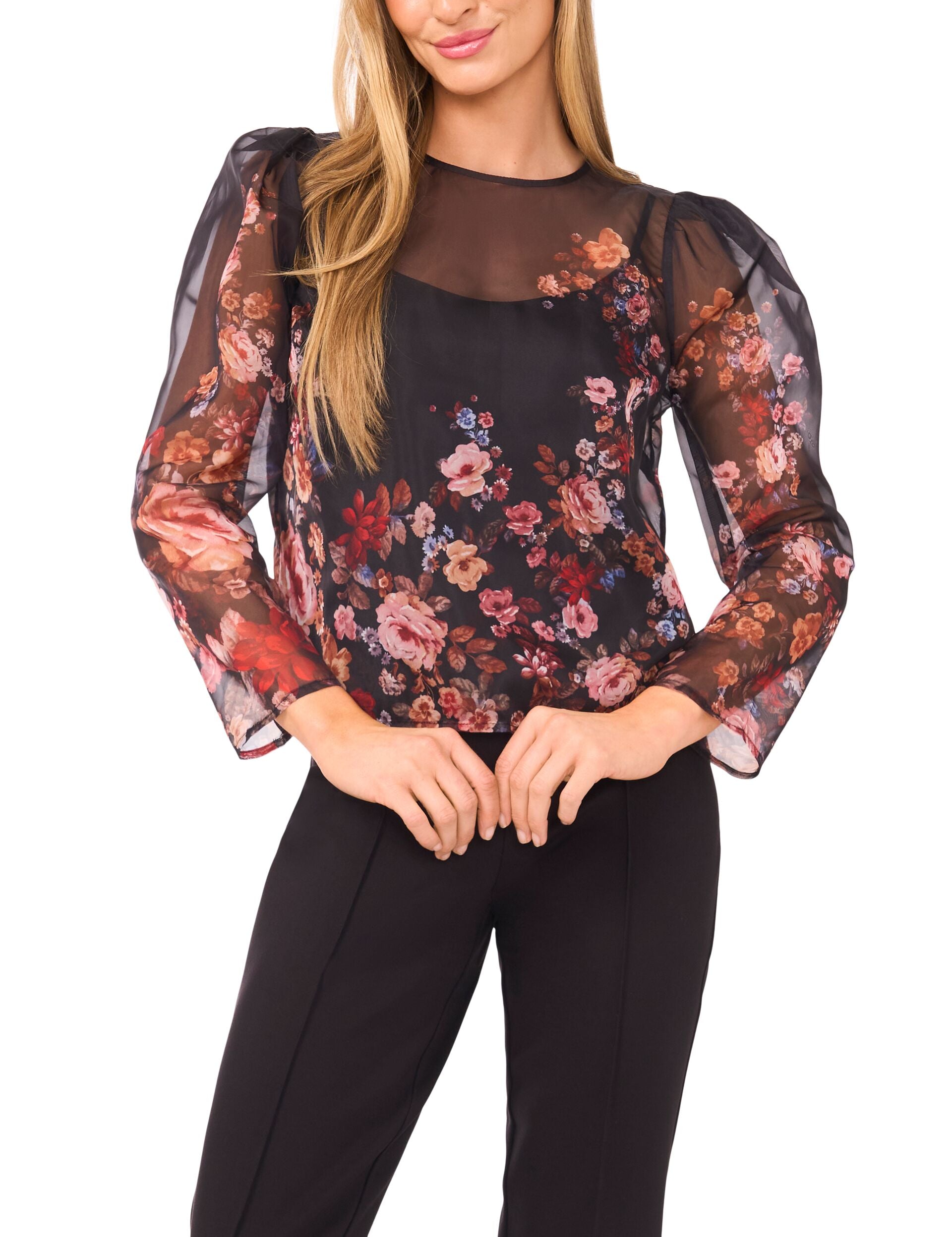 FLORABELLE - Organza Blouse