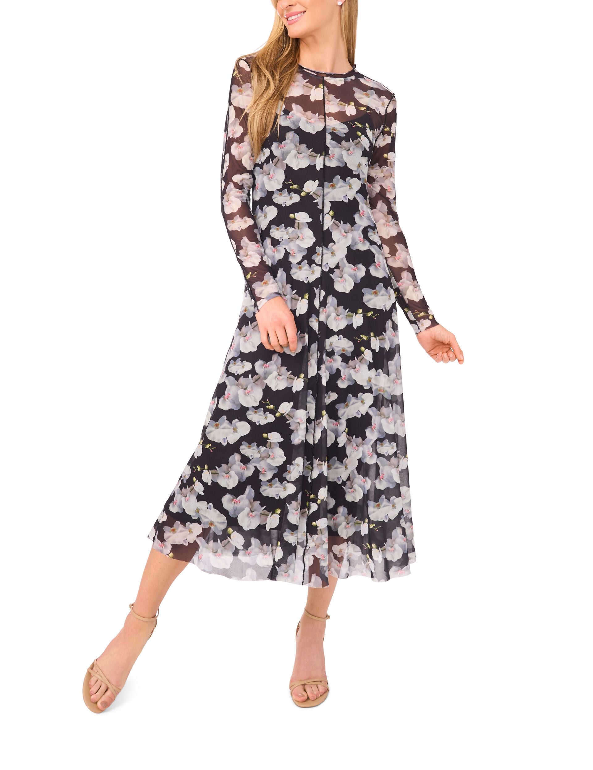 Long Sleeve Maxi Dress | Orchidra