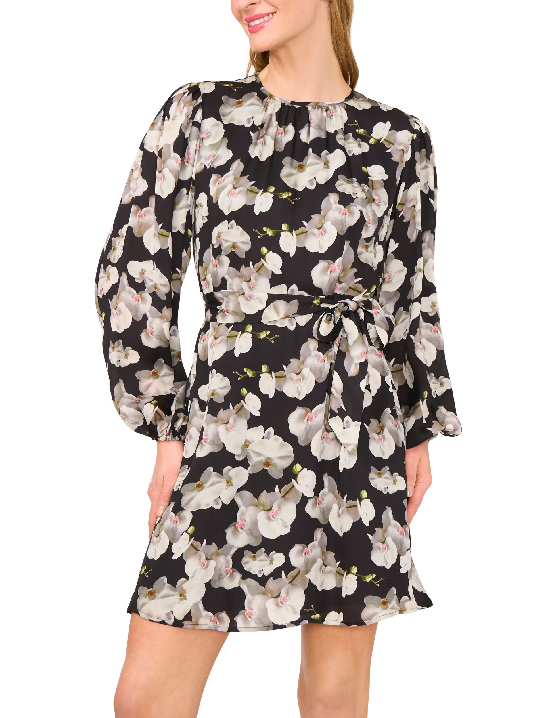 Puff Sleeve Belted Mini Dress | Orciana | Ted Baker US