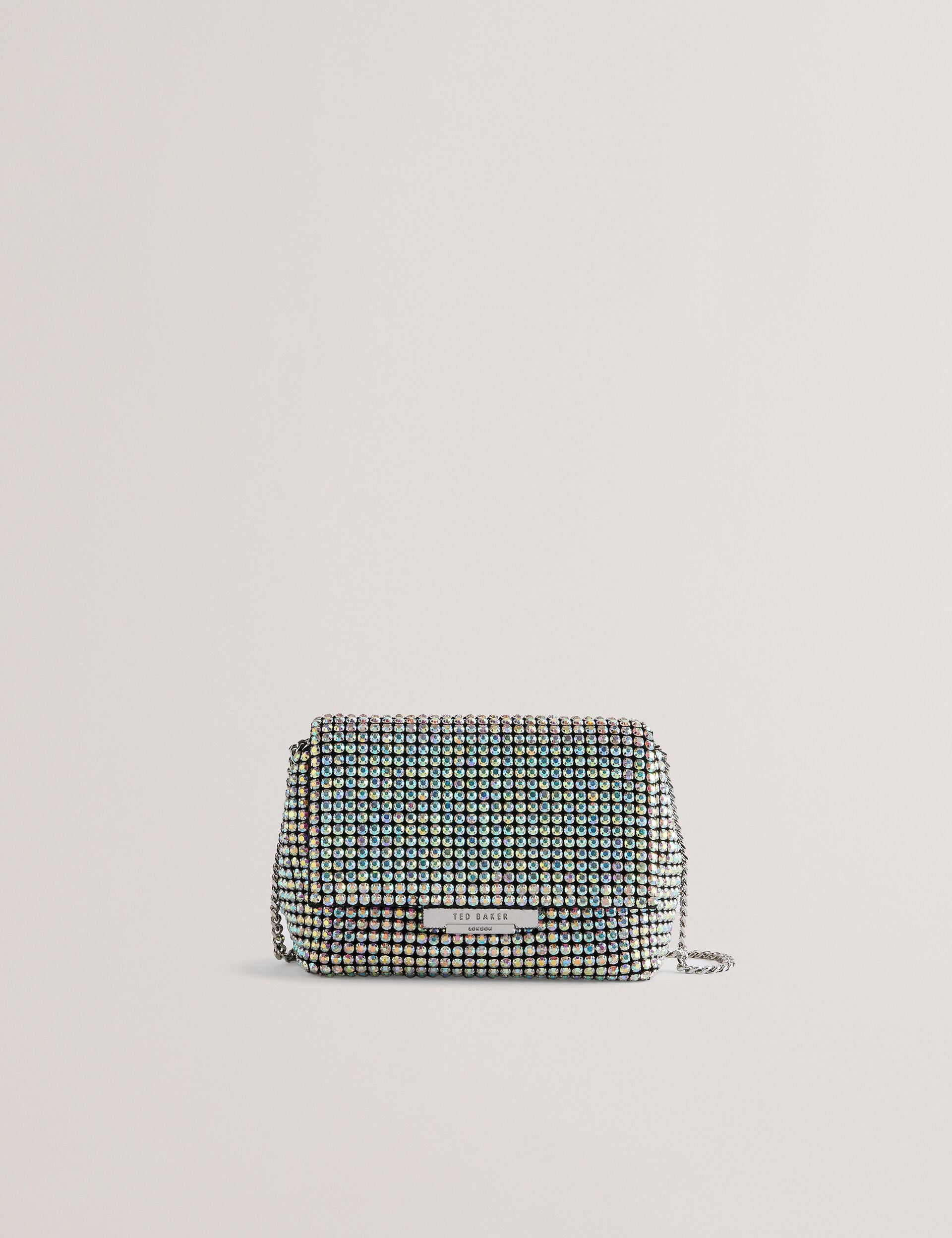 Crystal Embellished Mini Crossbody Bag | Gliters | Ted Baker UK