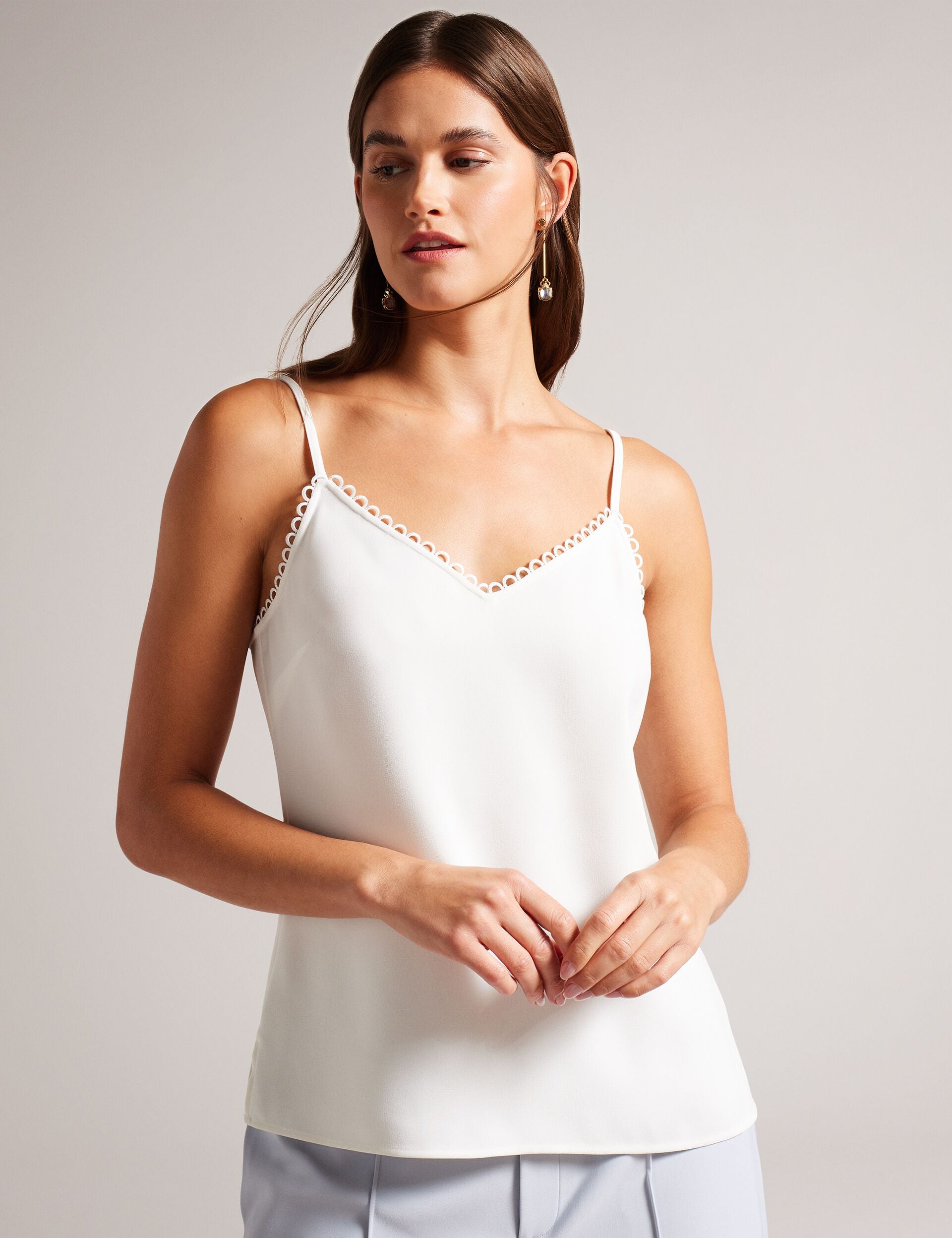 Lace Trim Cami Top | Andreno | Ted Baker US