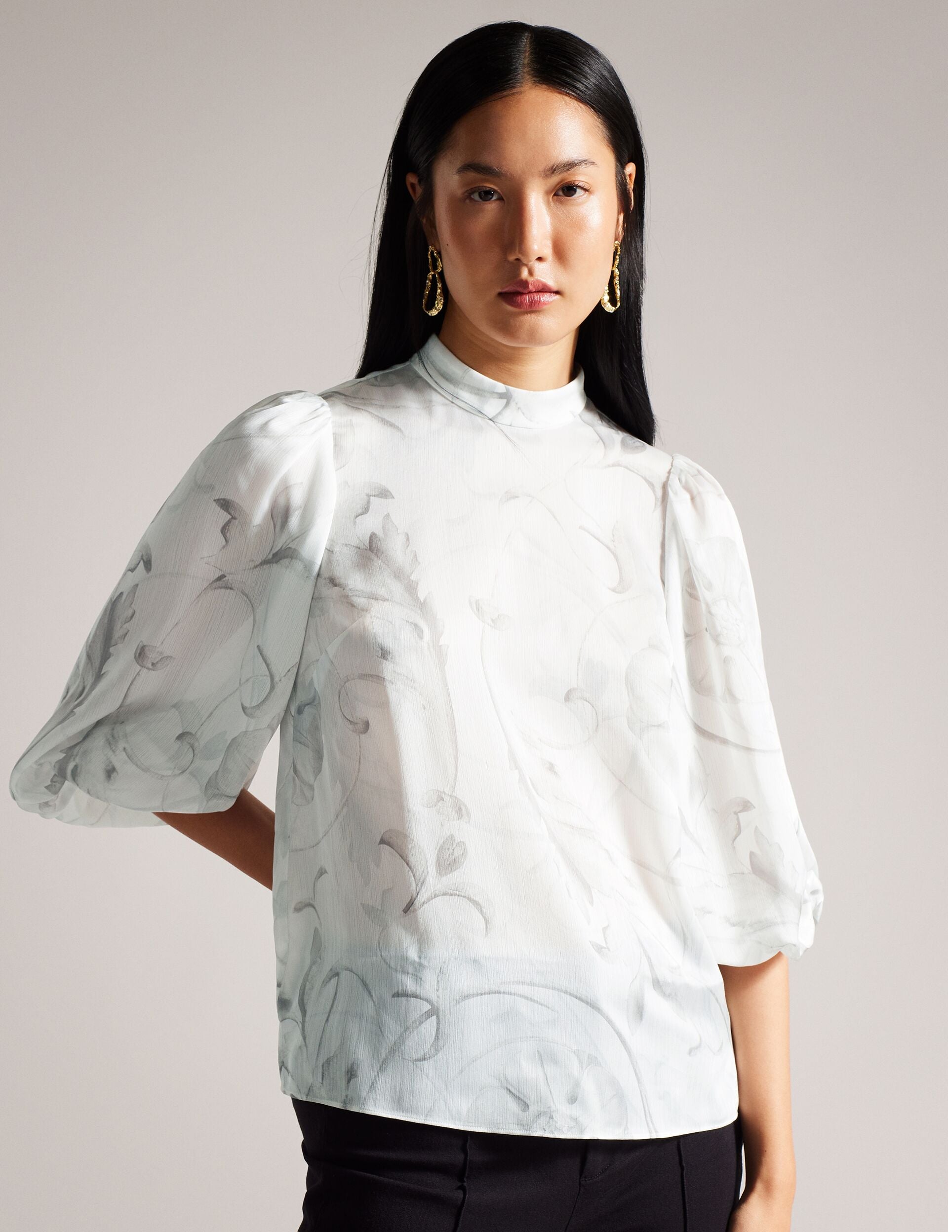 Balloon Sleeve Blouse | Lilioh | Ted Baker US