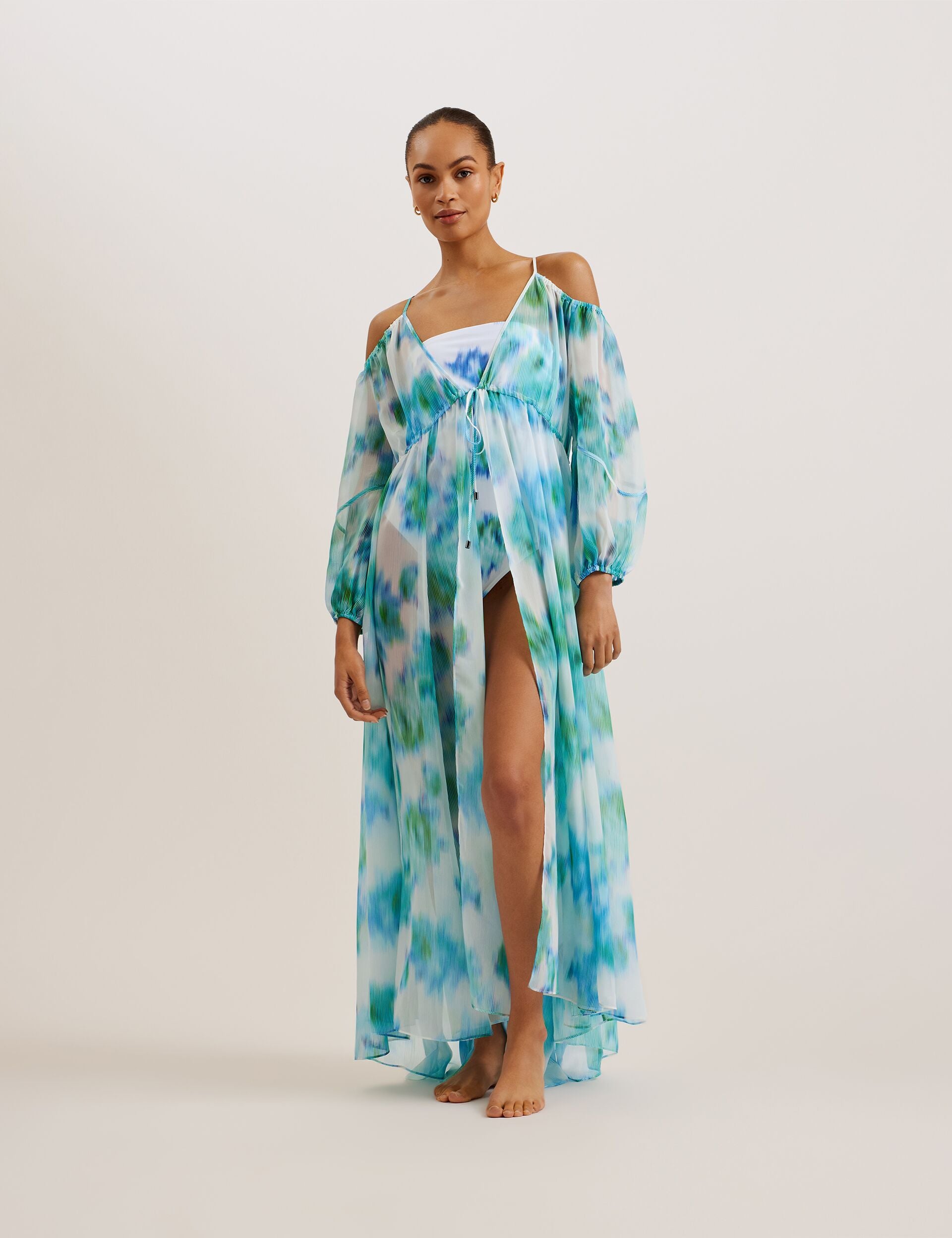 Floral Print Beach Cover Up | Meriann | Ted Baker US Floral Print Beach Cover Up | Meriann | Ted Baker US