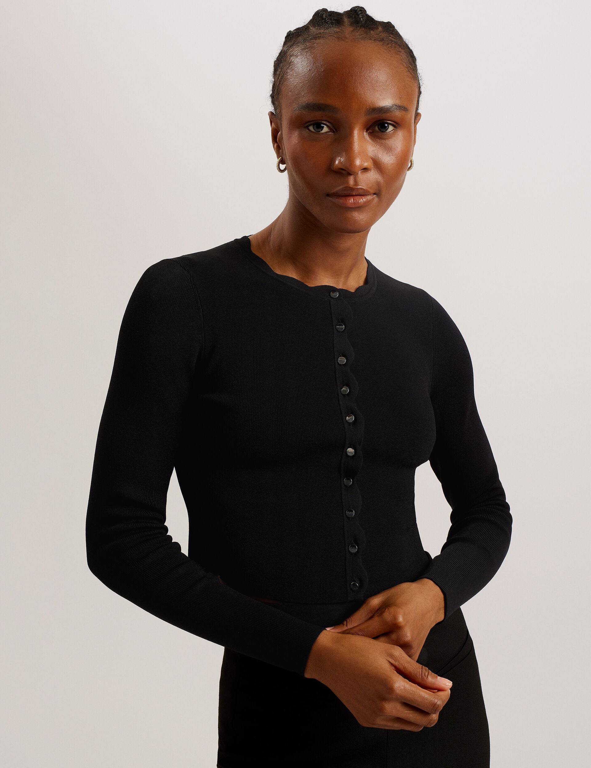 Scallop Trim Cardigan | Kklara | Ted Baker US
