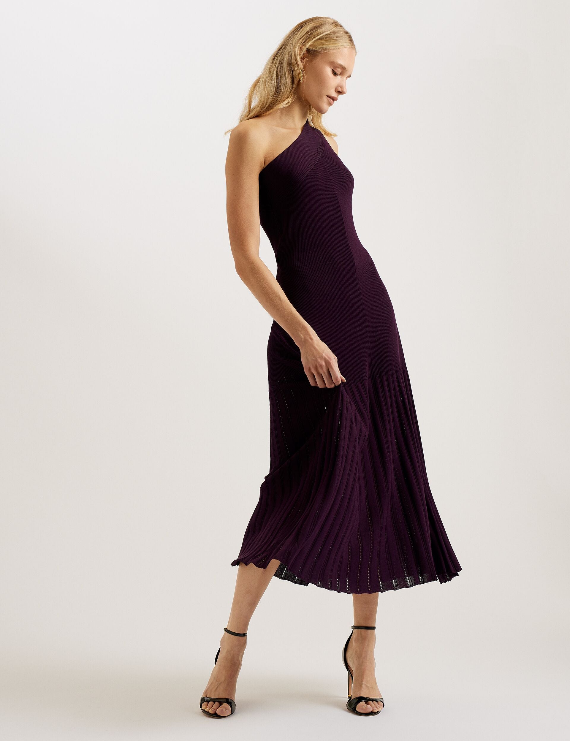 One Shoulder Maxi Dress | Marlhaa