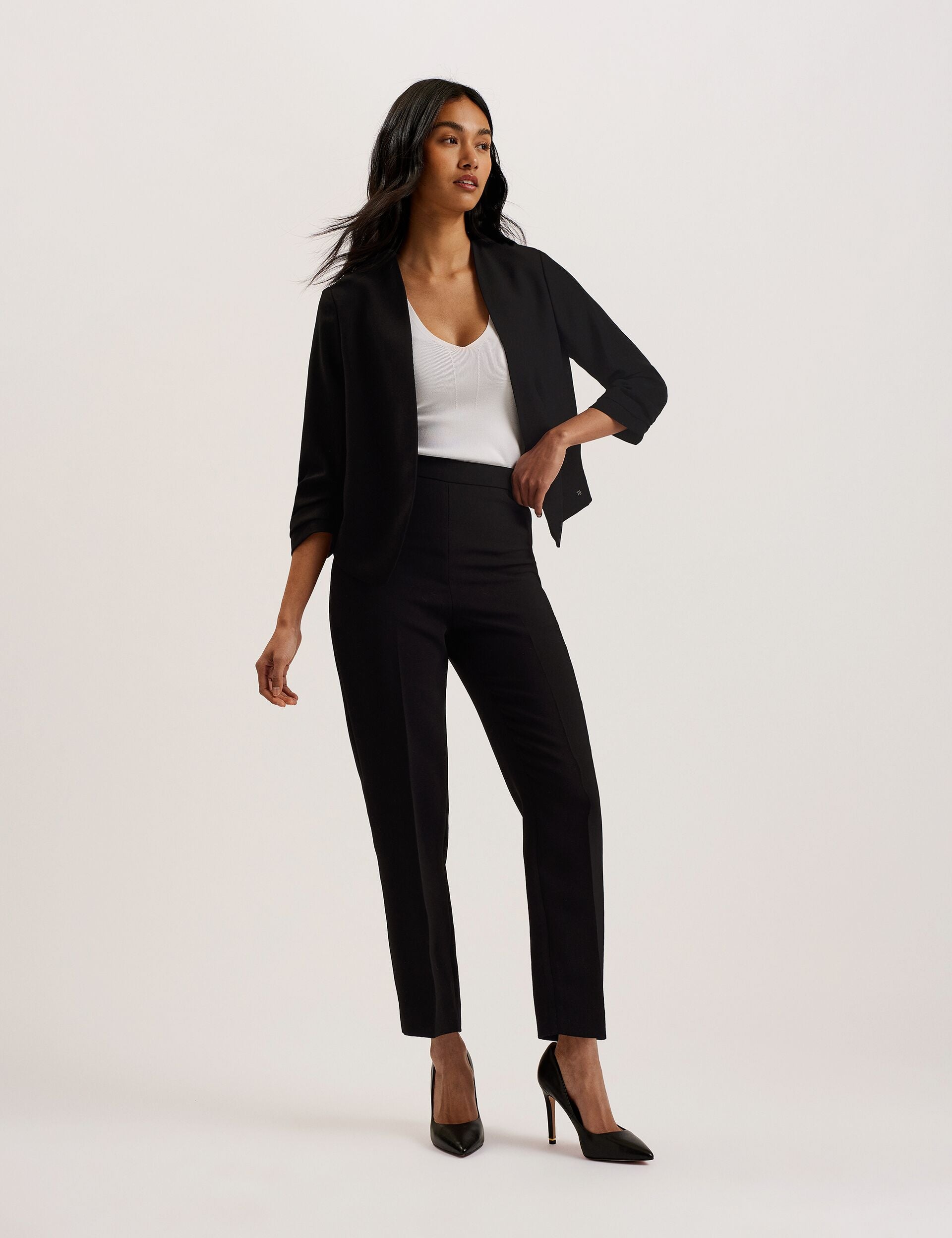 3/4 Sleeve Crop Jacket | Popsy | Ted Baker US