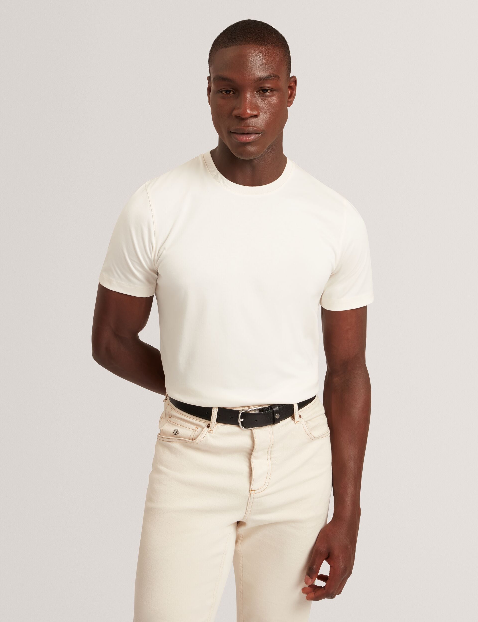T-shirt col rond blanc cassé blanc casse Grain De Malice | La Redoute