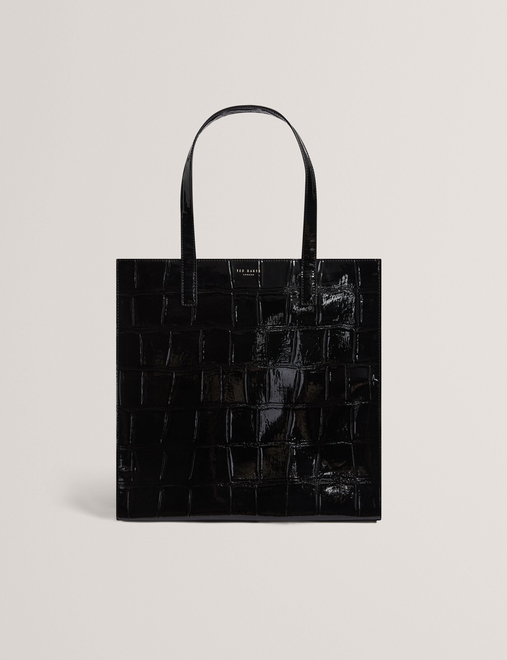Ted Baker Black and Navy Textured Bag Dk-navy Caviar Leather Crossbody Messenger Bag | Kamaron  main image 2