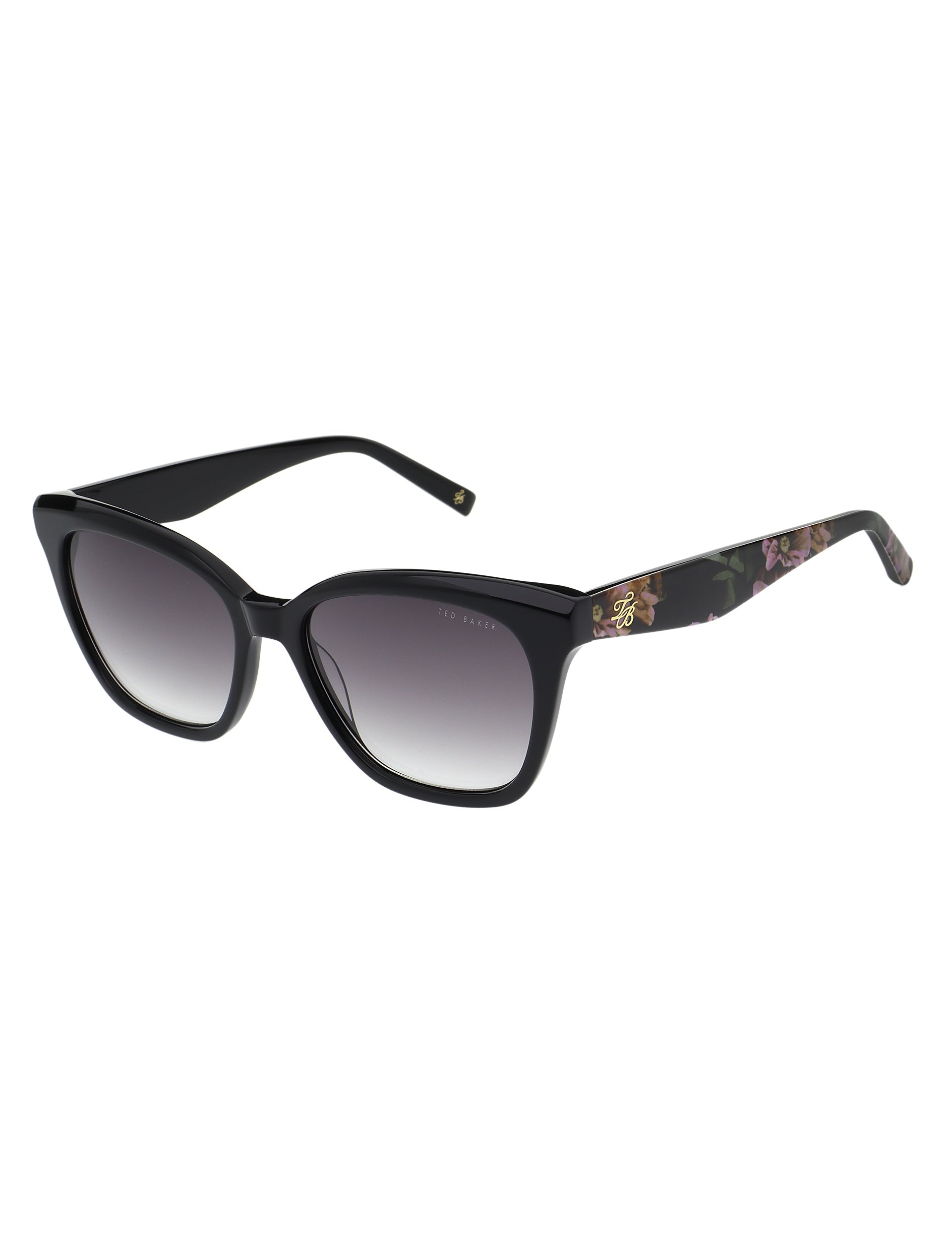 TED BAKER BLACK CAT EYE SUNGLASSES Ted Baker Riah TB1738 Cat Eye Sunglasses | Fashion Eyewear main image 3