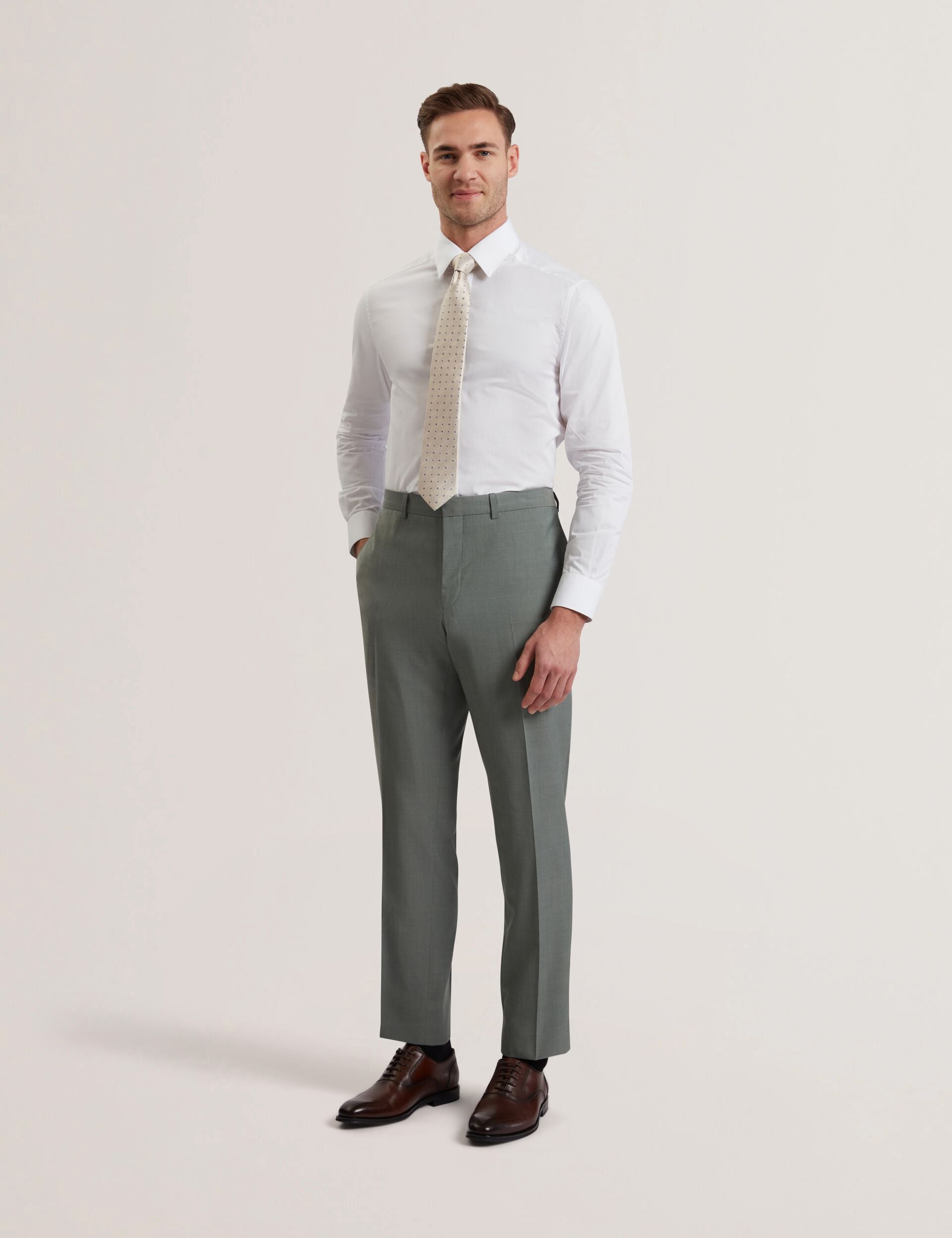 Slim Fit Sage Green Wool Suit Pants | Rogerlys | Ted Baker US Slim Fit Sage Green Wool Suit Pants | Rogerlys | Ted Baker US