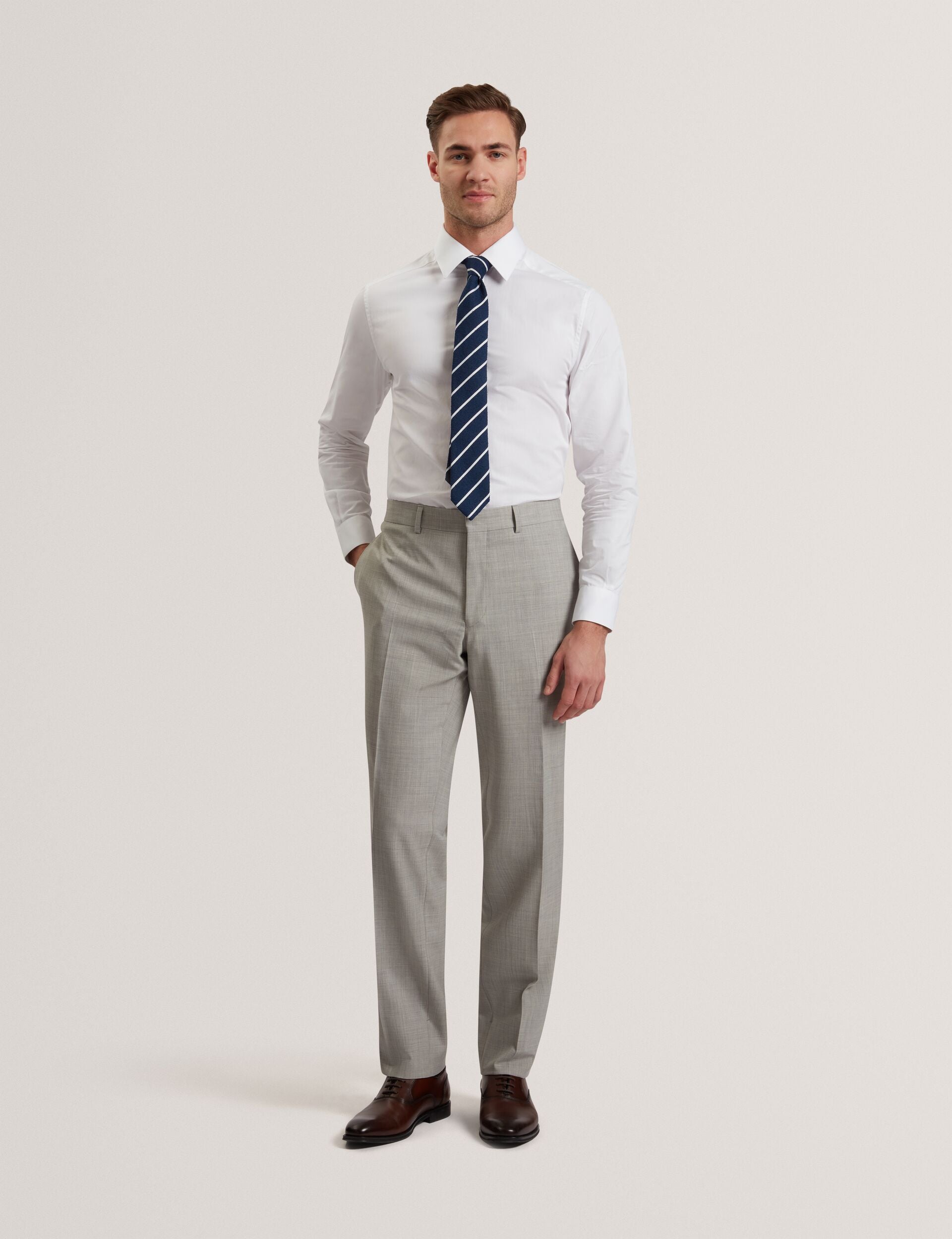 slim fit dress slacks Flex 3 Flat Front Slim Fit Dress Pant
