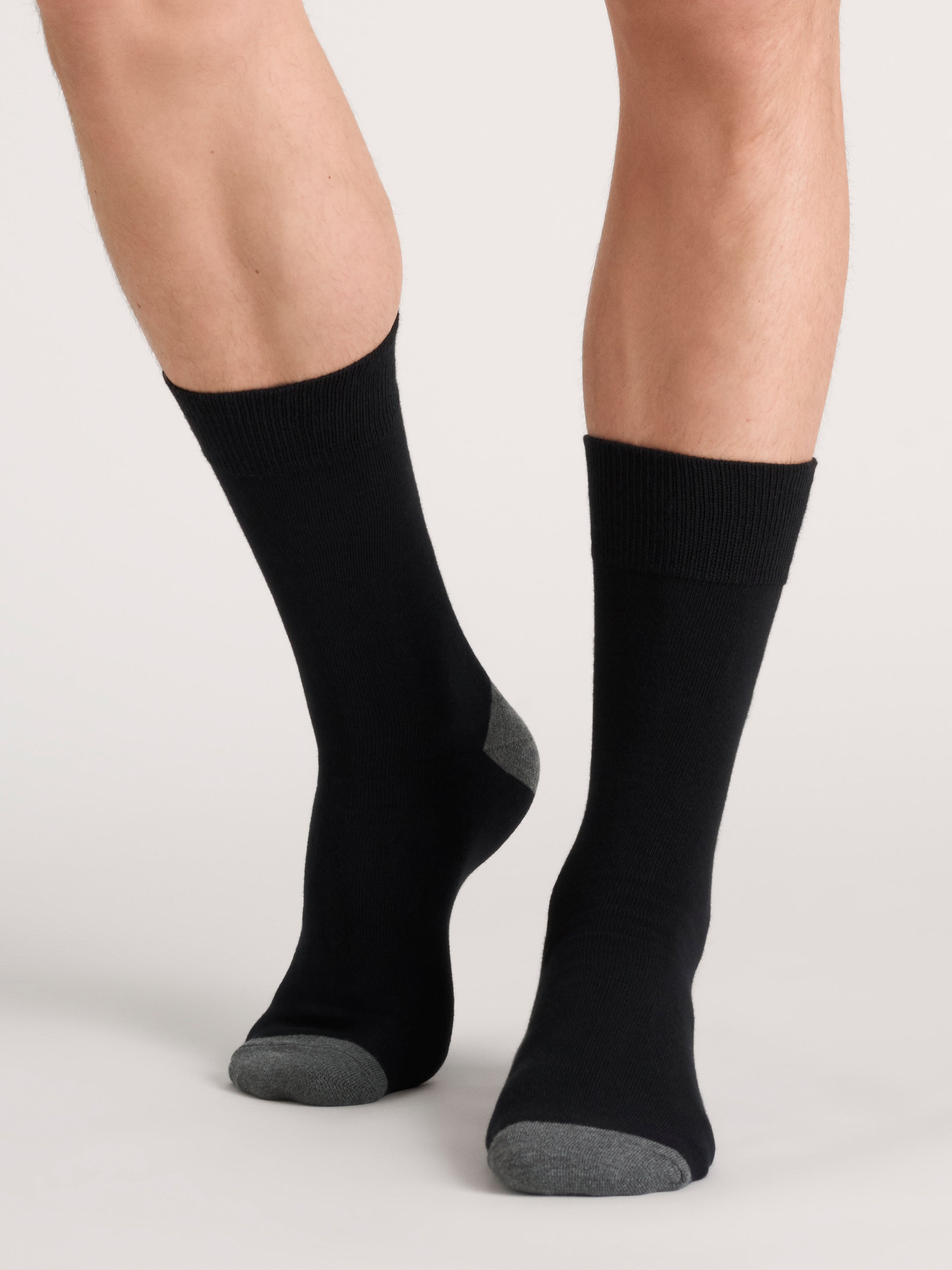 3 PK Men's Non Terry Crew