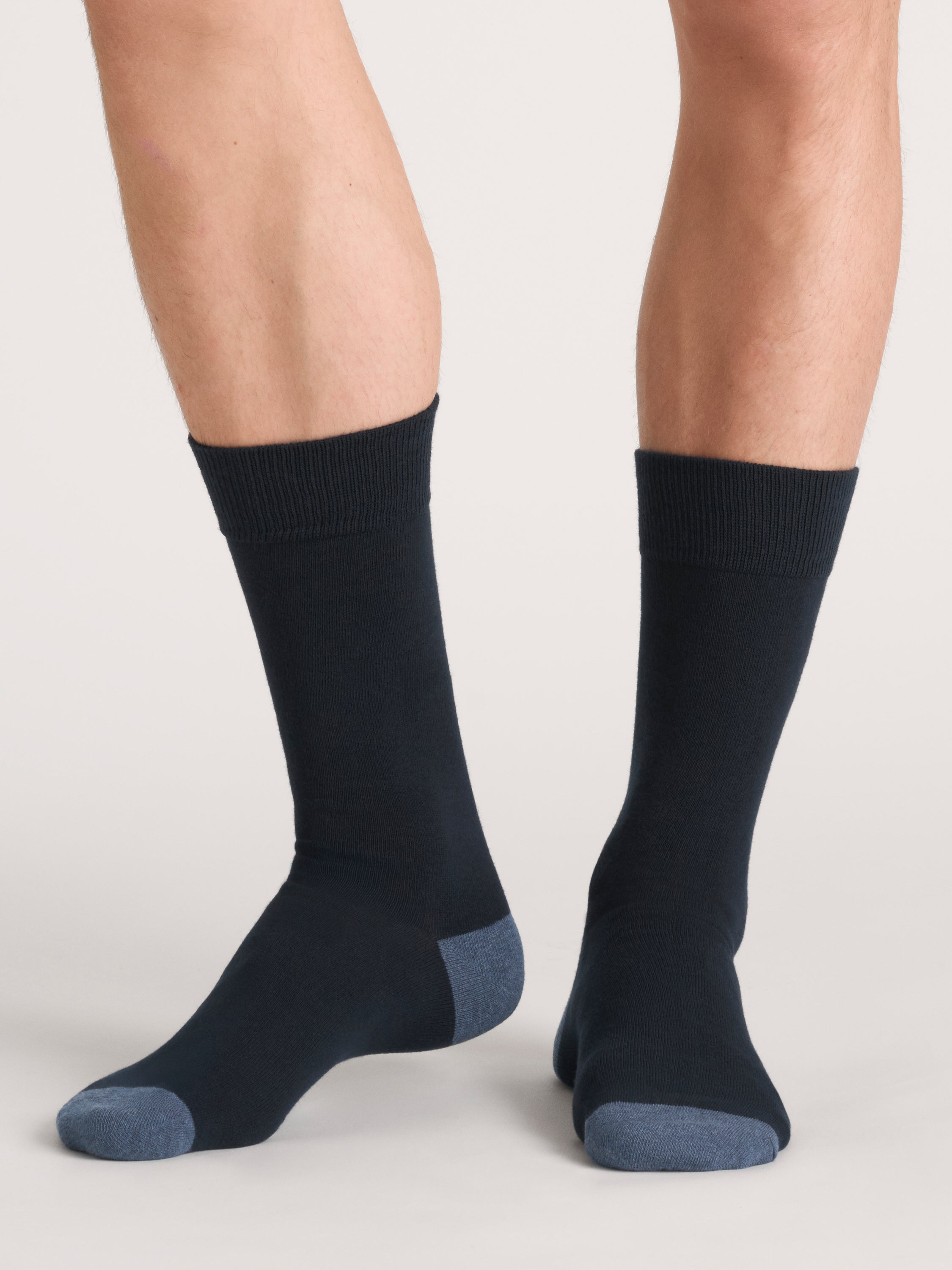 3 PK Men's Non Terry Crew