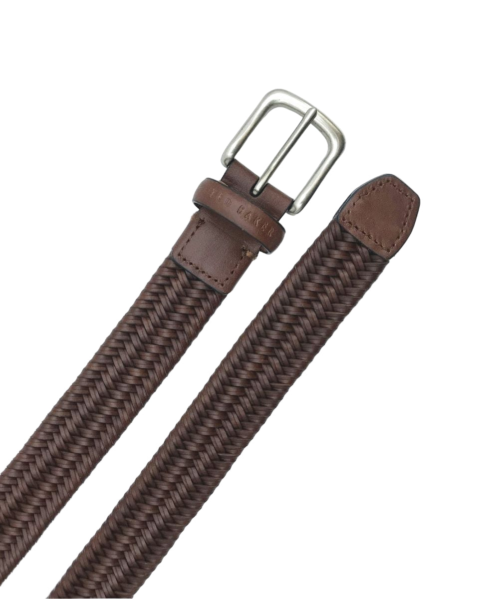 Ted Baker Woven & studded brown leather  belt size 3 Ted Baker | Accessories | Ted Baker Woven Studded Brown  main image 4
