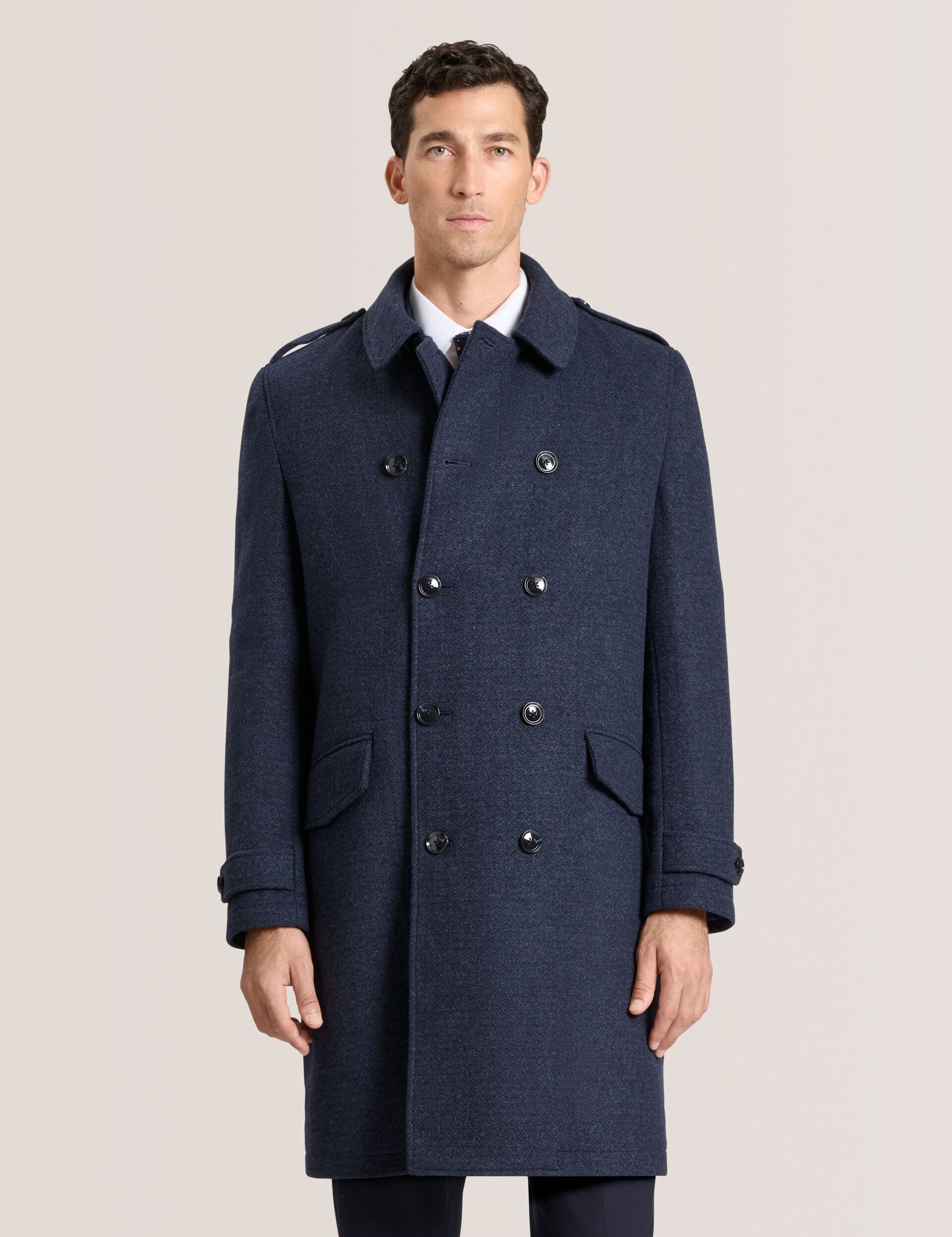 Blue Twill Overcoat | Windyhill | Ted Baker US