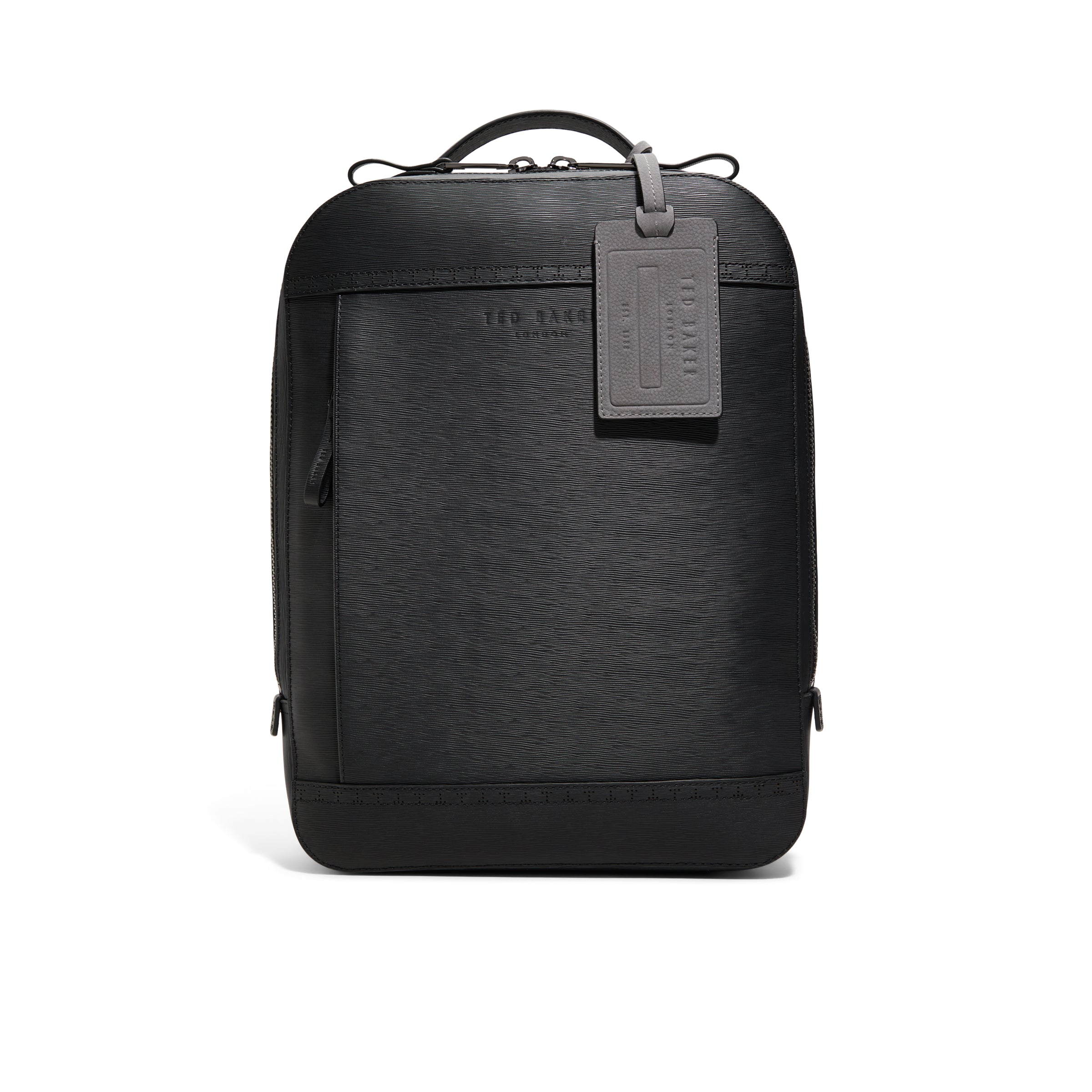 asos ted baker leather backpack Ted Baker Men's Carlisle Backpack, Black, Leather