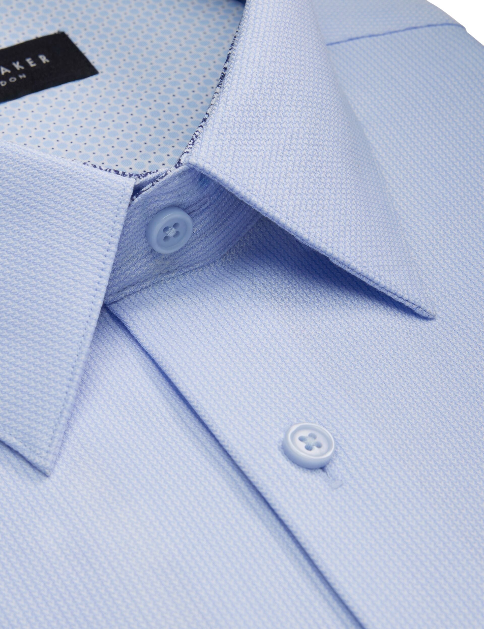 Ted Baker Men's Premium Stretch Slim-Fit Dress Shirt - BLUE - Casual shirts Ted Baker Men's Premium Stretch Slim-Fit Dress Shirt - BLUE - Casual shirts