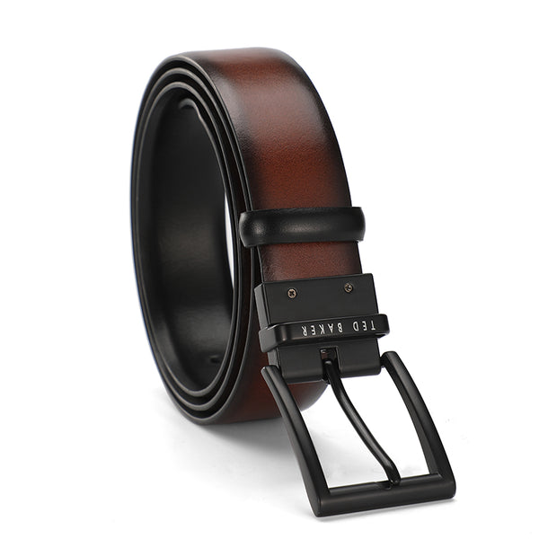 REVERSIBLE BELT | BLACK-BROWN
