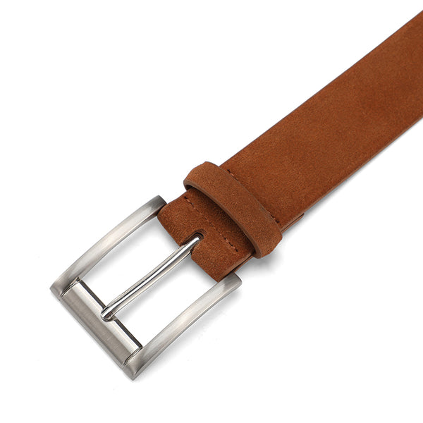 SUEDE BELT | BROWN