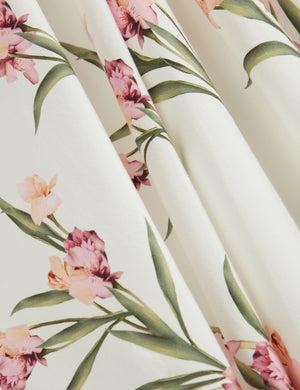 BALLOON SHORT SLEEVE BUTTON UP SHIRT DRESS | ULTRA WHITE