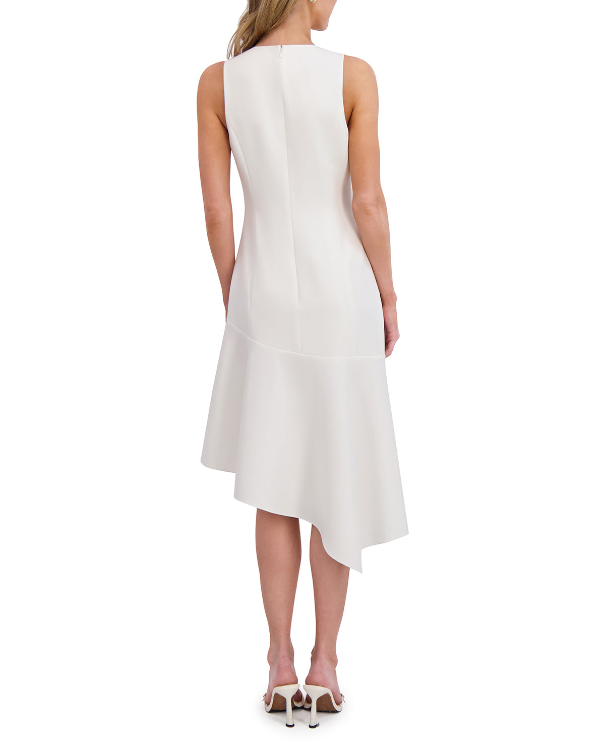 White | Asymmetric Midi Dress | Ted Baker US White | Asymmetric Midi Dress | Ted Baker US