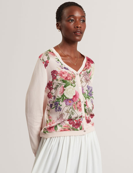 Mixed Media Cardigan | Lisa | Ted Baker US