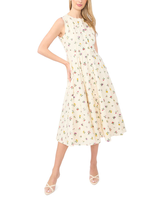 Ted Baker Wildflower Sleeveless Smock Midi Dress