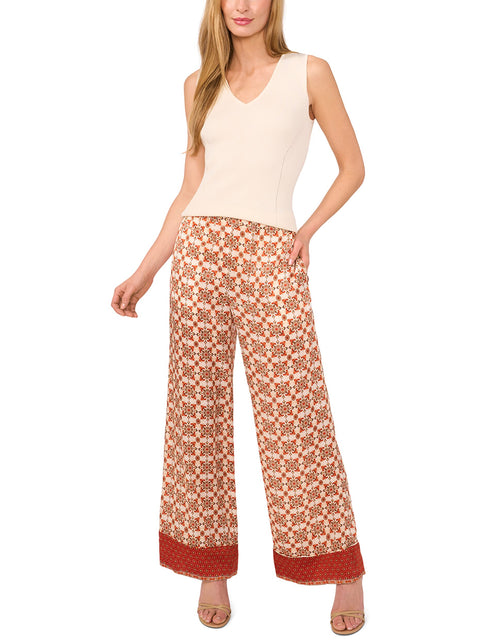 PLEATED TAILORED PANTS | SPICY ORANGE