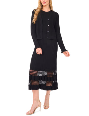Black Black | Sleeveless Crew Neck Midi Dress | Ted Baker US Black Black | Sleeveless Crew Neck Midi Dress | Ted Baker US