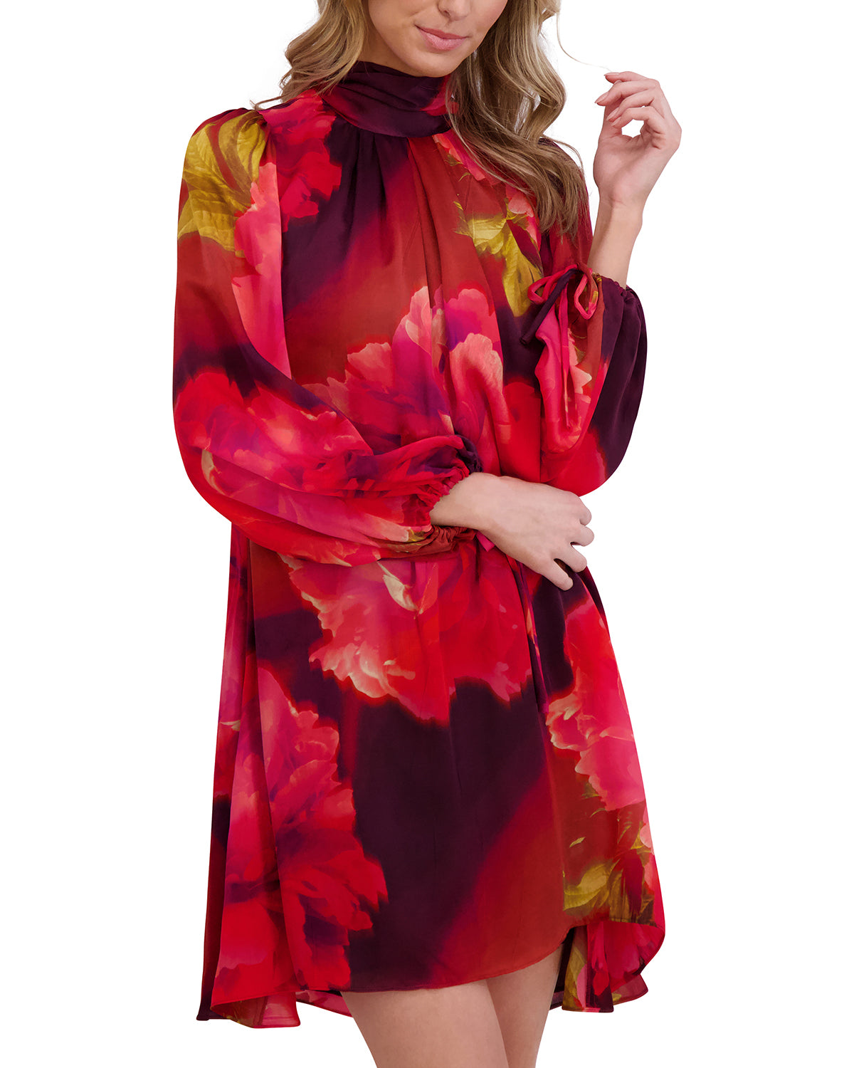 Ted Baker Bow Neck Mini Dress