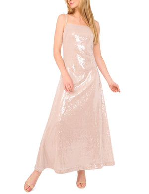 SEQUIN MAXI | NUDE