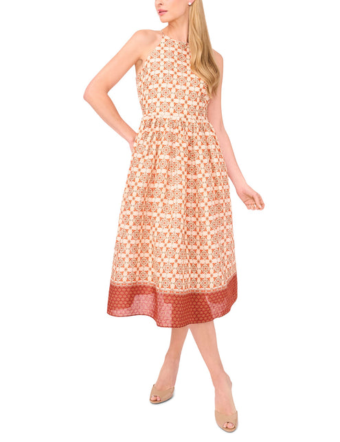 GEO DETAIL MINI DRESS | SPICY ORANGE