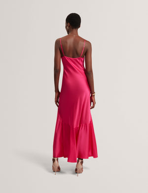 ted baker pink silk dress Ted Baker London Ladies Pink Silk Sleeveless Lined Zip 2Pockets Dress Size 1