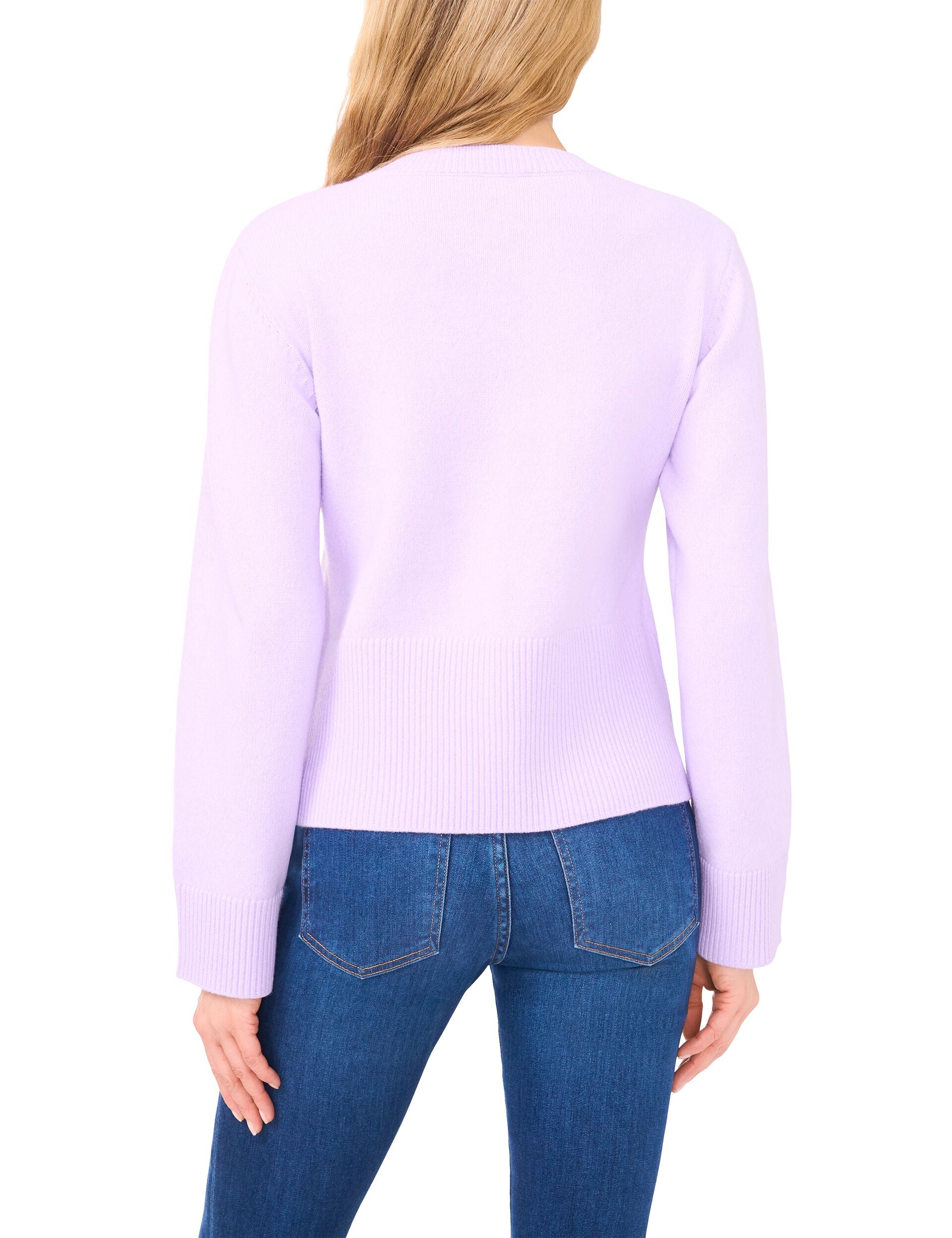 Crew Neck Cardigan With Fitted Body | Della | Ted Baker US