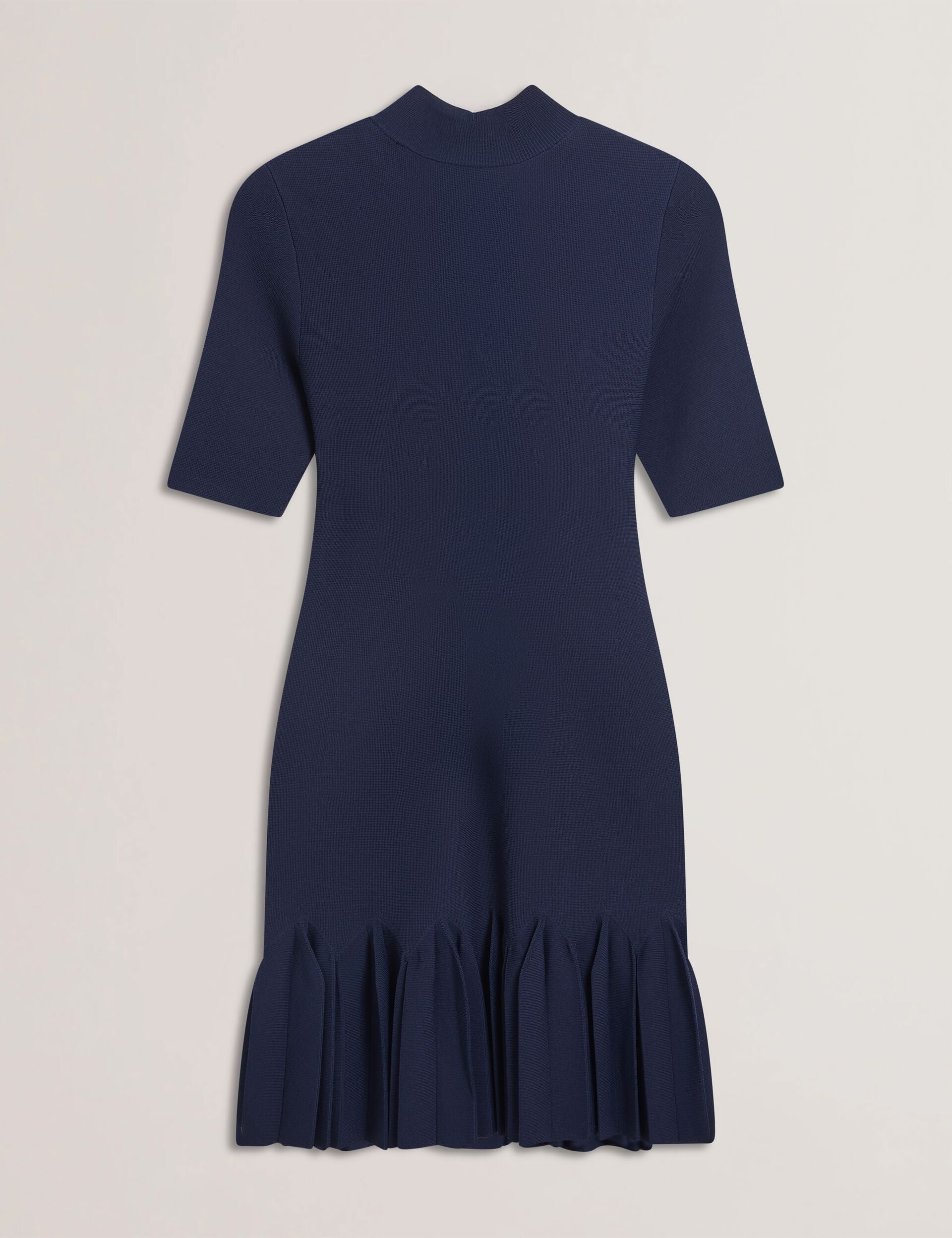 ted baker blue pleated dress Ted Baker London Helyos Pleated Halter Neck Maxi Dress In Blue - 42% Off