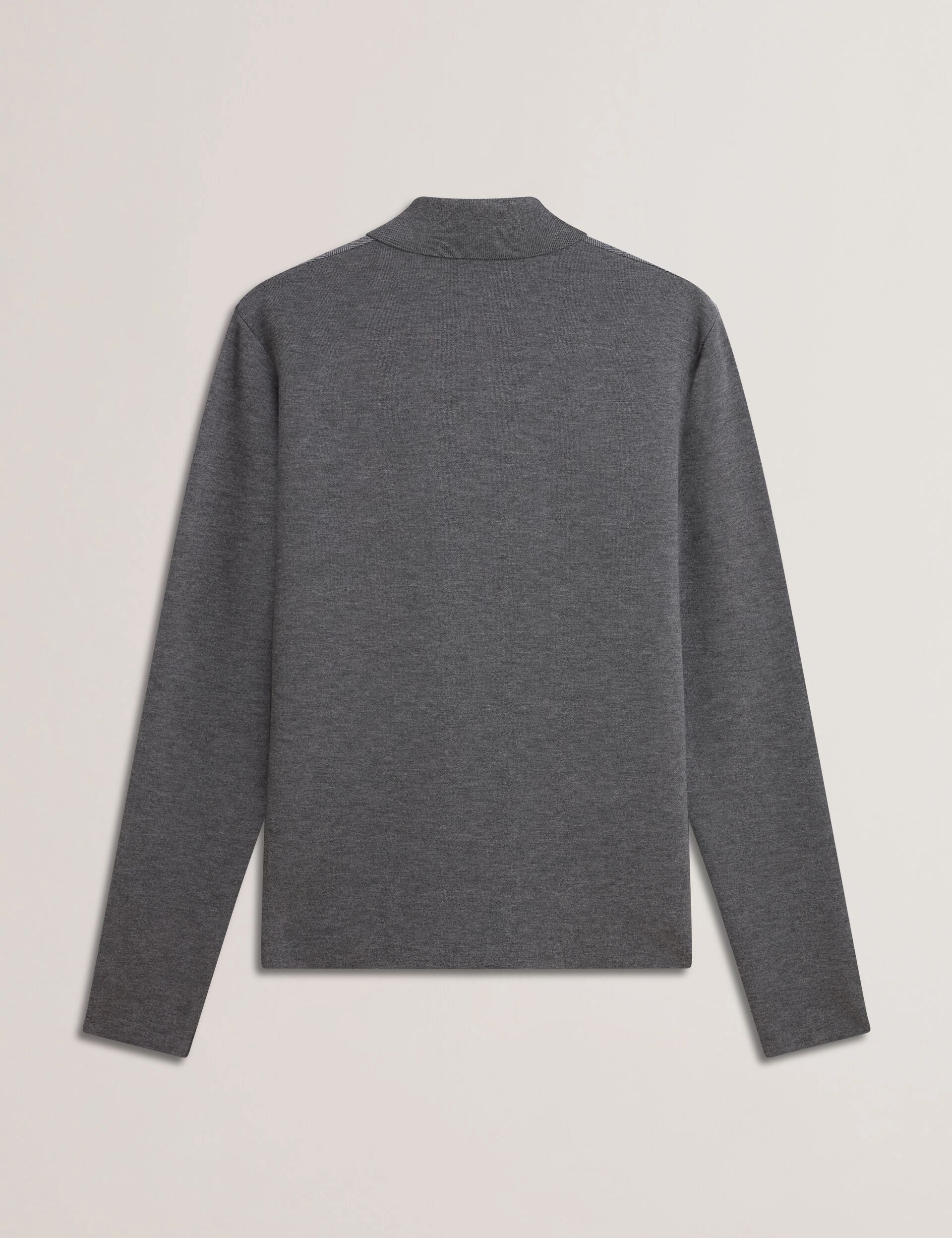 Herringbone Wool Blend Zip Up Cardigan | Dejo | Ted Baker US