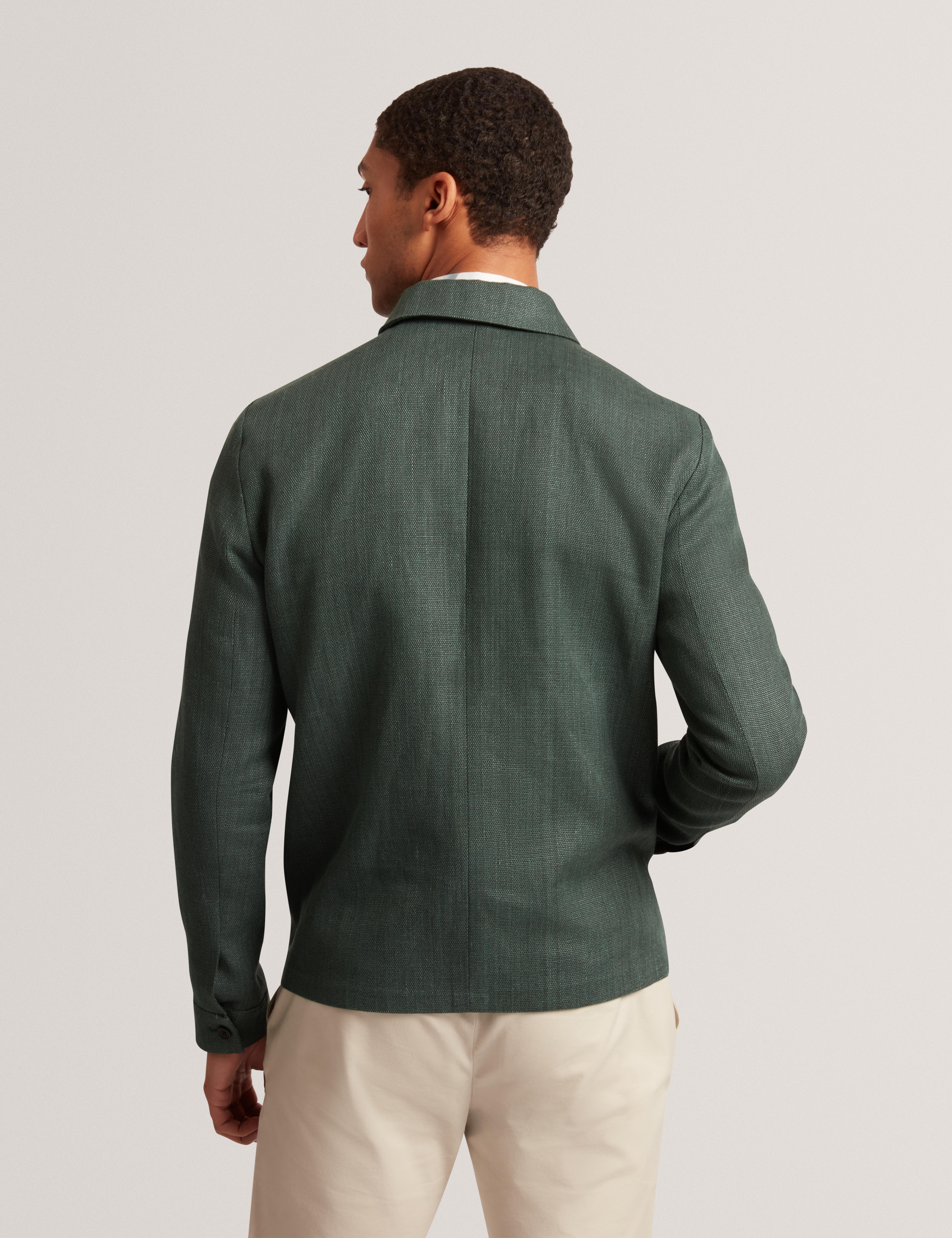 Linen Ted Baker メンズ Crayve, Lt-グリーン, 2XL, Crayve 並行輸入品 
