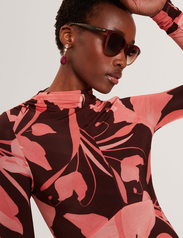 FLORI | CRYSTAL AMBER BROWN