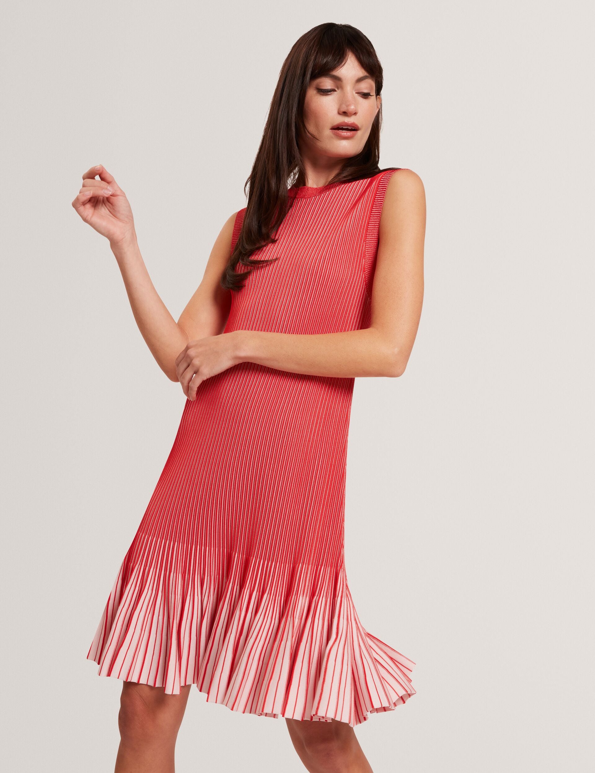 Ribbed Knit Flippy Hem Mini Dress | Lilyo | Ted Baker IE Ribbed Knit Flippy Hem Mini Dress | Lilyo | Ted Baker IE