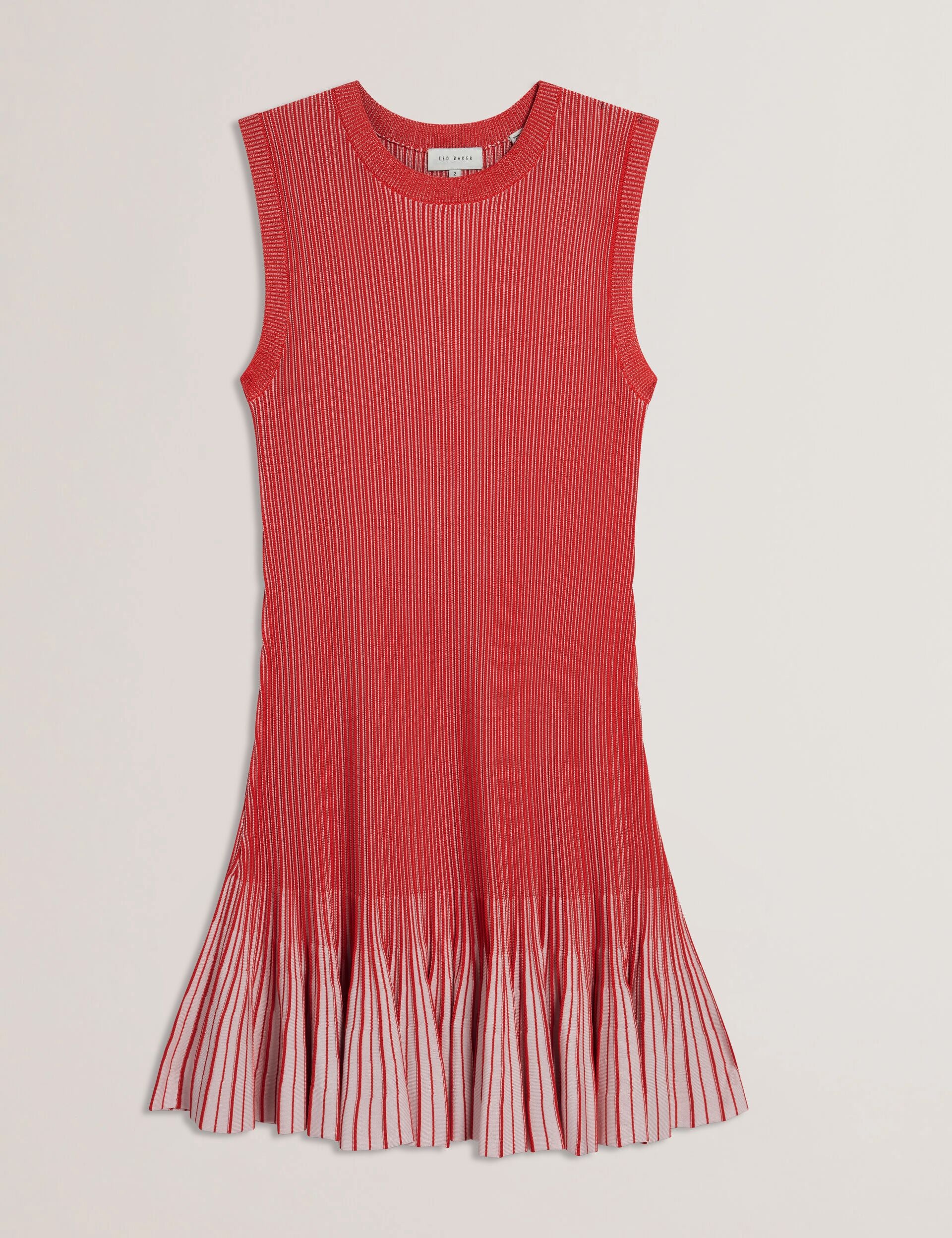 Ribbed Knit Flippy Hem Mini Dress | Lilyo | Ted Baker UK Ribbed Knit Flippy Hem Mini Dress | Lilyo | Ted Baker UK