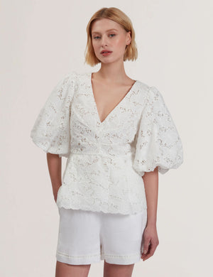 ted baker white peplum dress Ted Baker Gorgeous Ivory & White Fitted Zip Front Peplum Dress Sz 2
