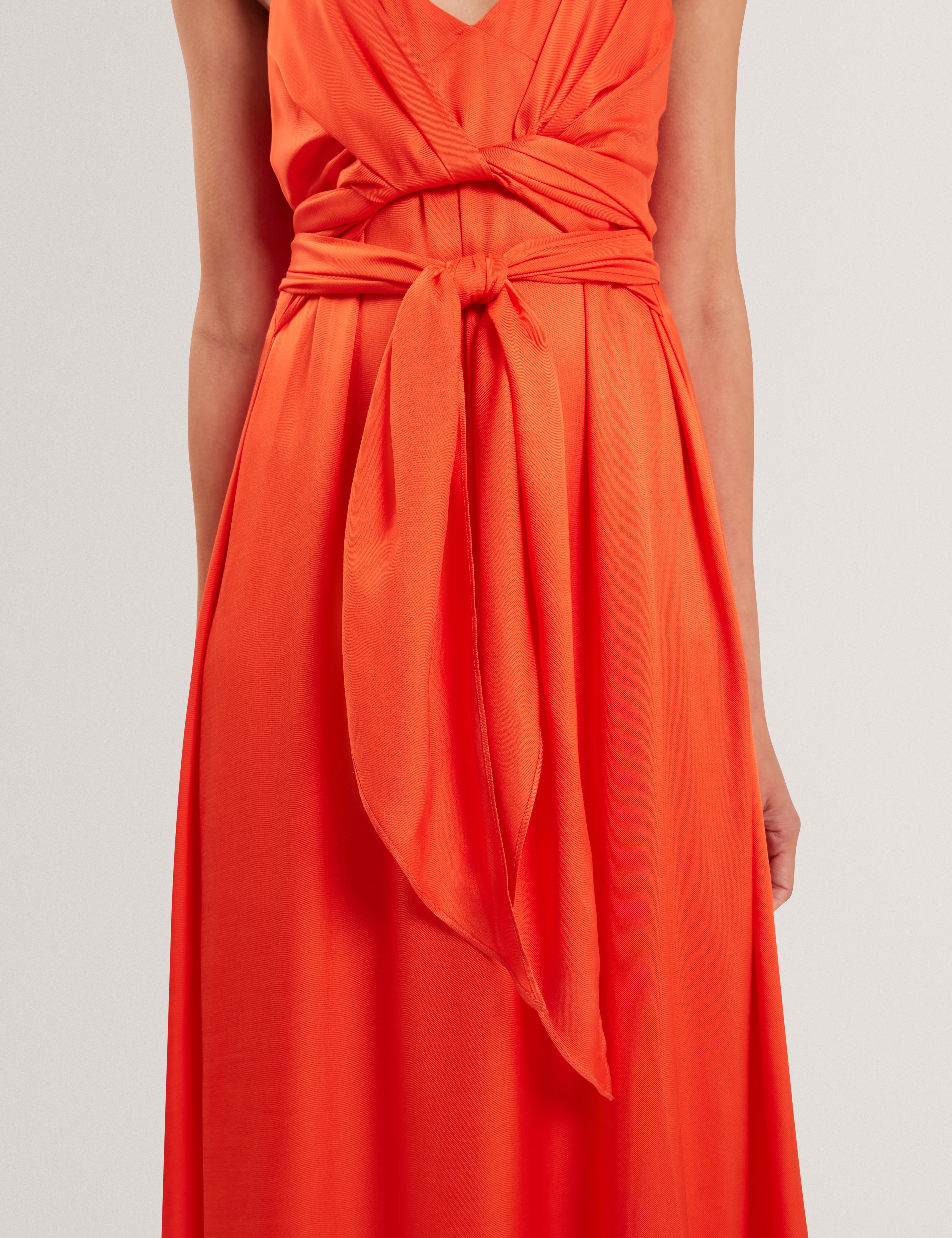 ted baker dress orange Ted Baker Mirelle Bodycon Halter Knit Dress Orange 6 (US 14) at Amazon Women's Clothing store
