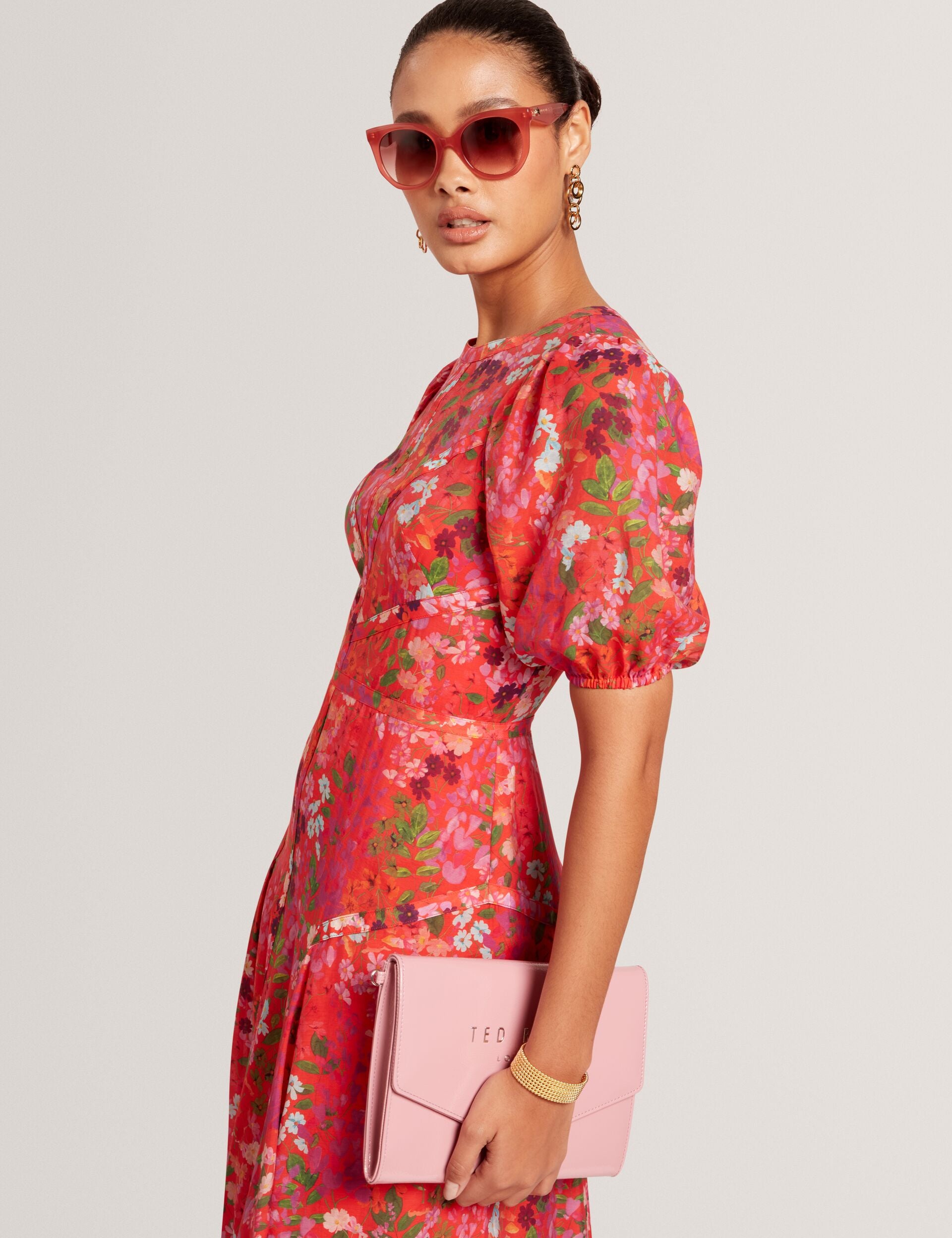 ted baker red dress Rent Ted Baker Red Dress UK 10